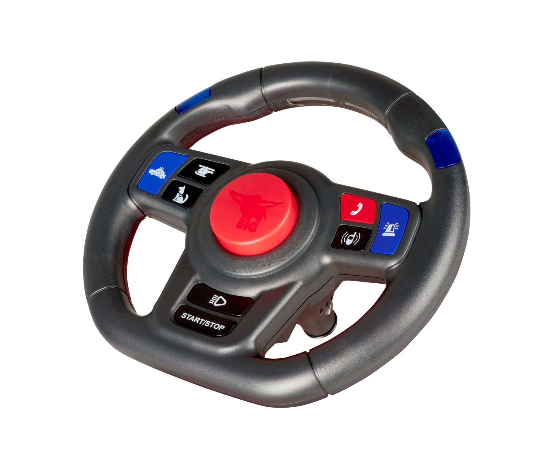 BIG Spielfahrzeug-Lenkrad BIG SOS Sound Lenkrad, mit Sound, Zubehör für Bobby Car