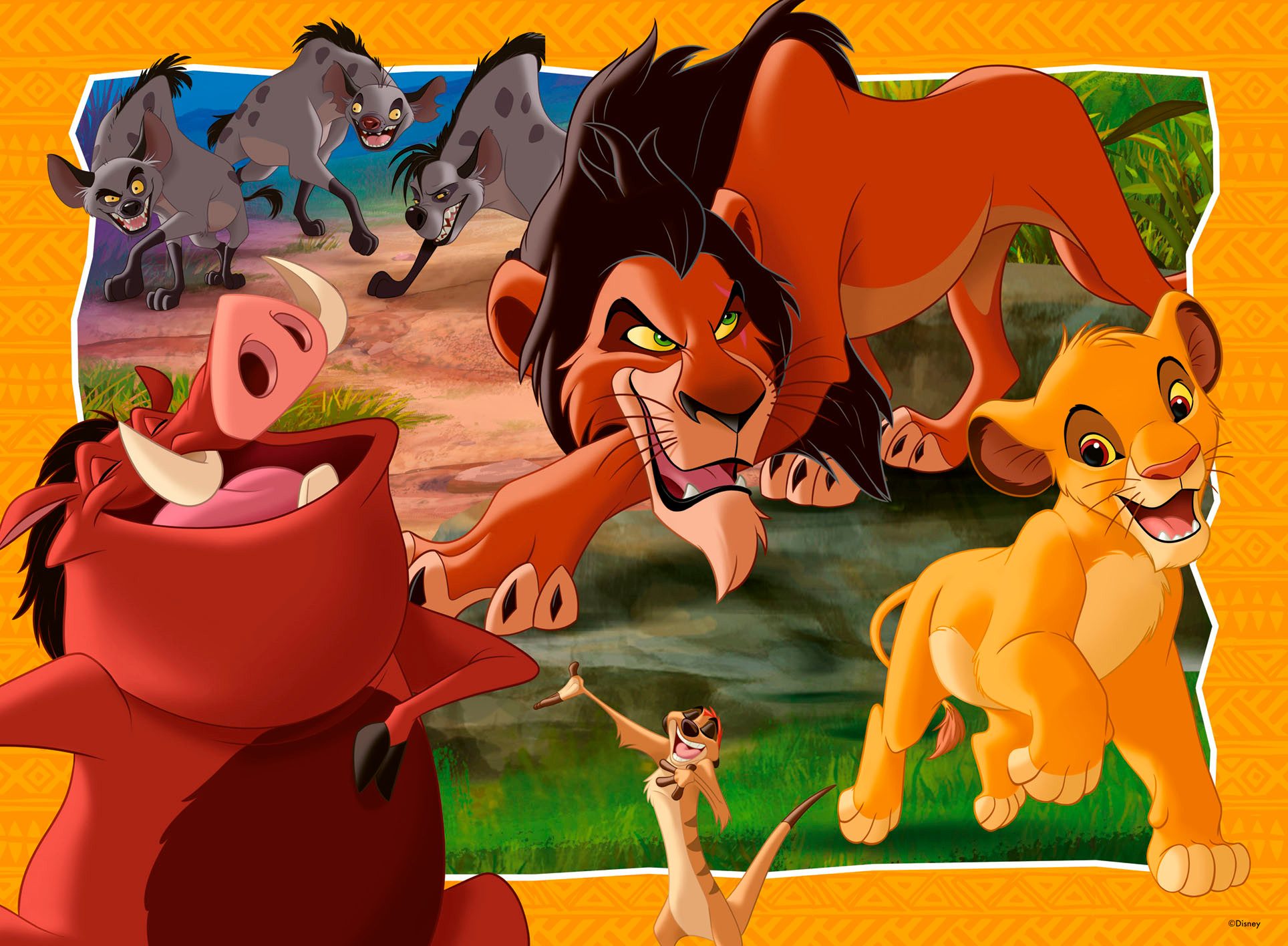Ravensburger Puzzle Hakuna Matata, 200 Puzzleteile, Made in Germany günstig online kaufen