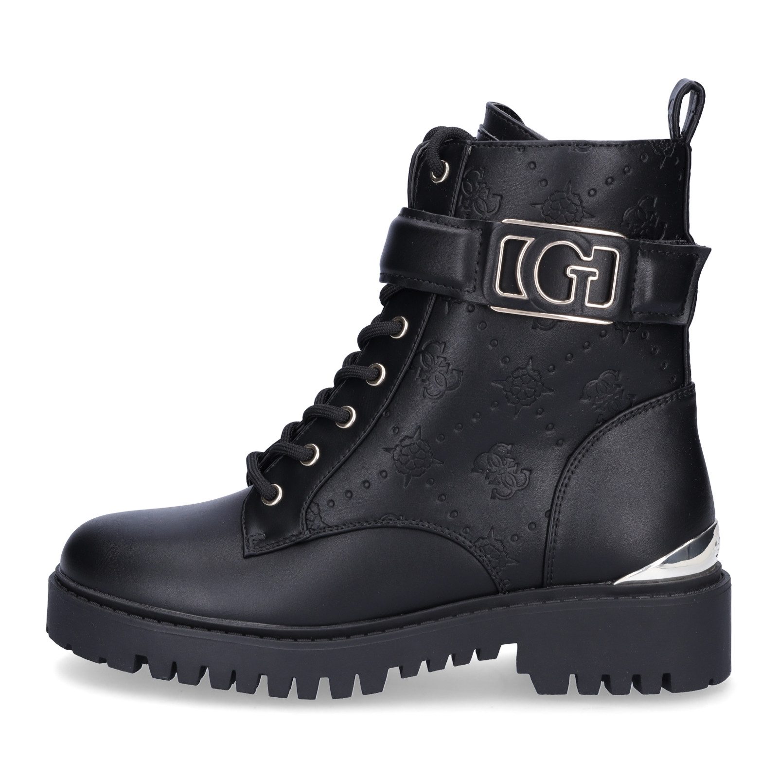 Guess Guess Damen Schnürboot Oranda schwarz Schnürboots günstig online kaufen