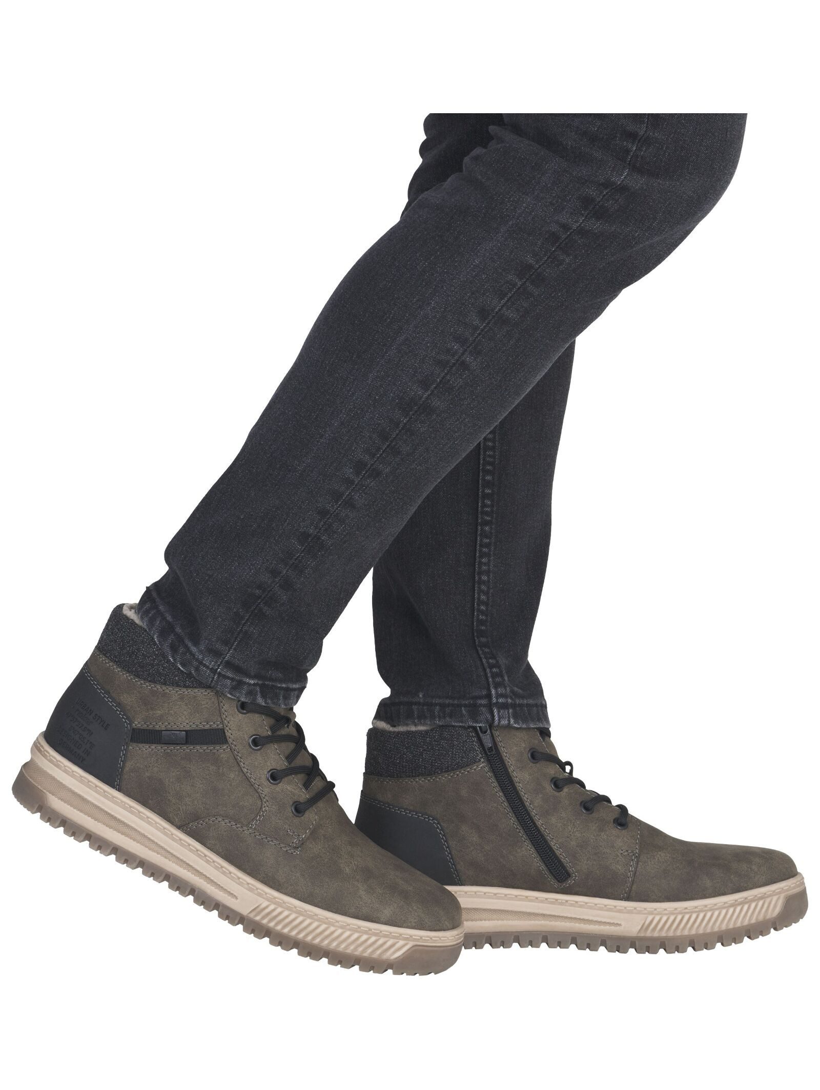 Rieker Rieker Stiefelette Lederimitat Sneaker