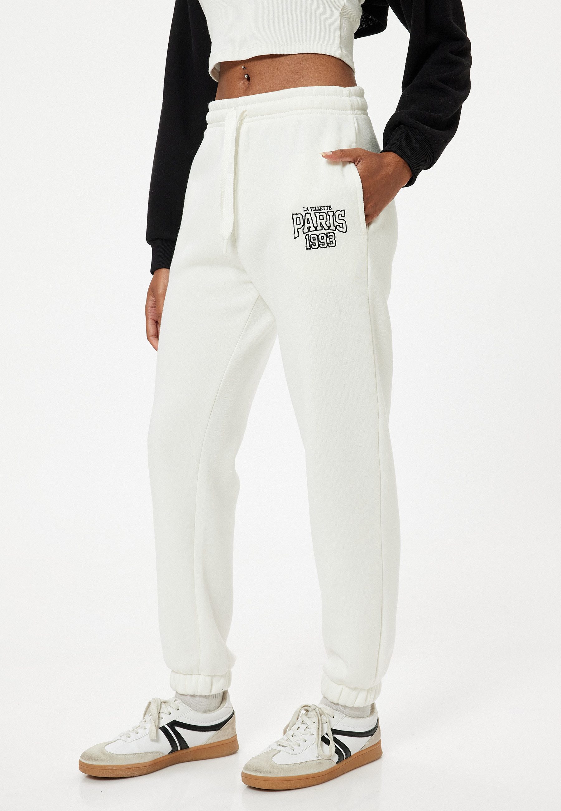 Koton Sweathose Jogger Mit Stickerei