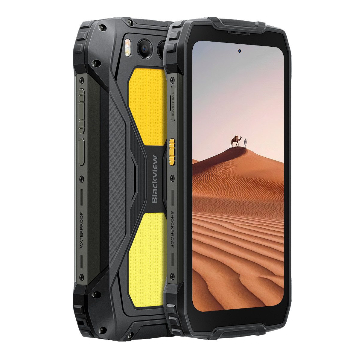 blackview BV7300 256GB 800LM Campinglicht Ohne Vertrag Outdoor Smartphone (6,67 Zoll, 50 MP Kamera, 15000mAh, 45W, 50MP, 32MP, 20MP, 6,67", NFC)