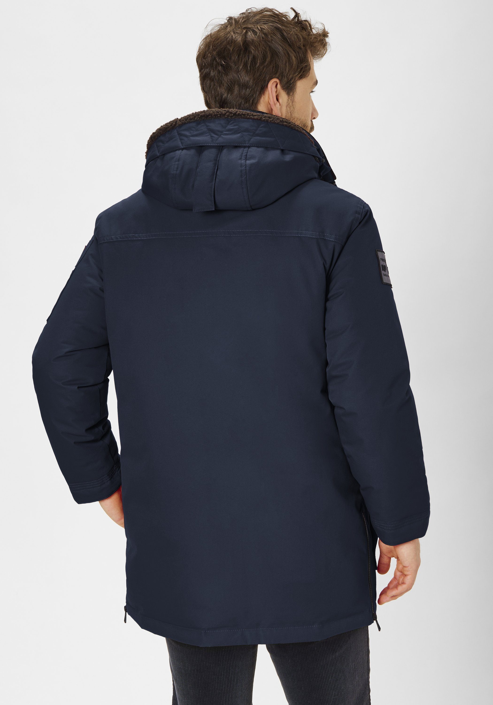 Redpoint Parka Ezra Warme Winterjacke, Parka mit abnehmbarer Kapuze