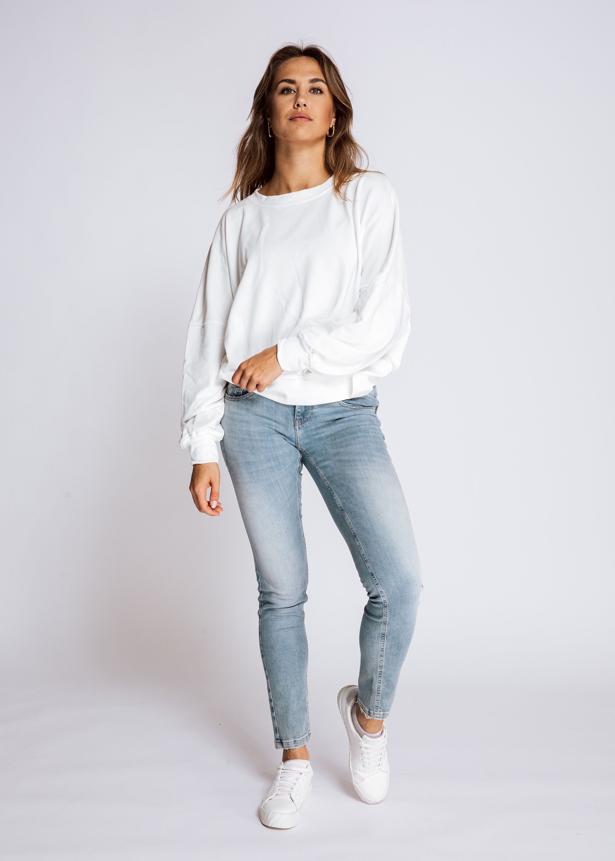 Zhrill Sweatshirt Sweater LUANA White (0-tlg) günstig online kaufen