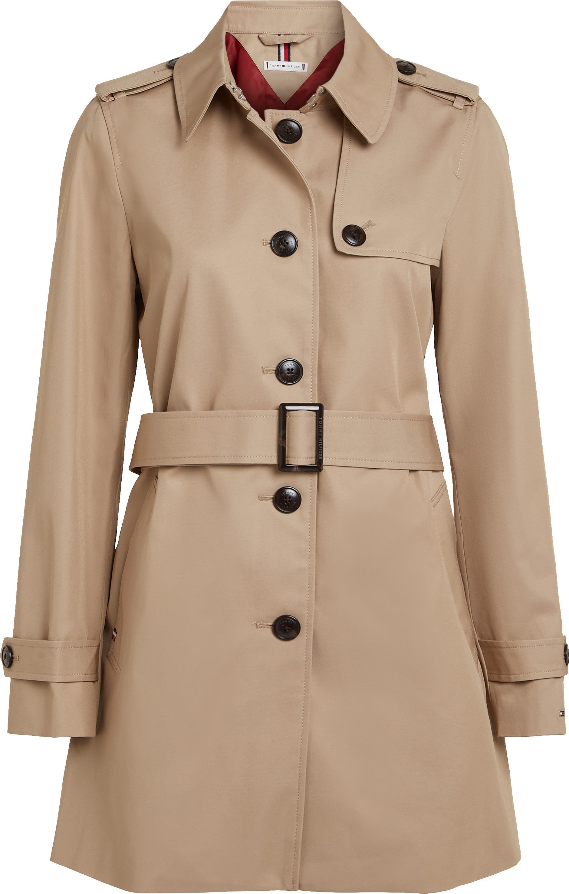 Langjacke HERITAGE SINGLE BREASTED TRENCH