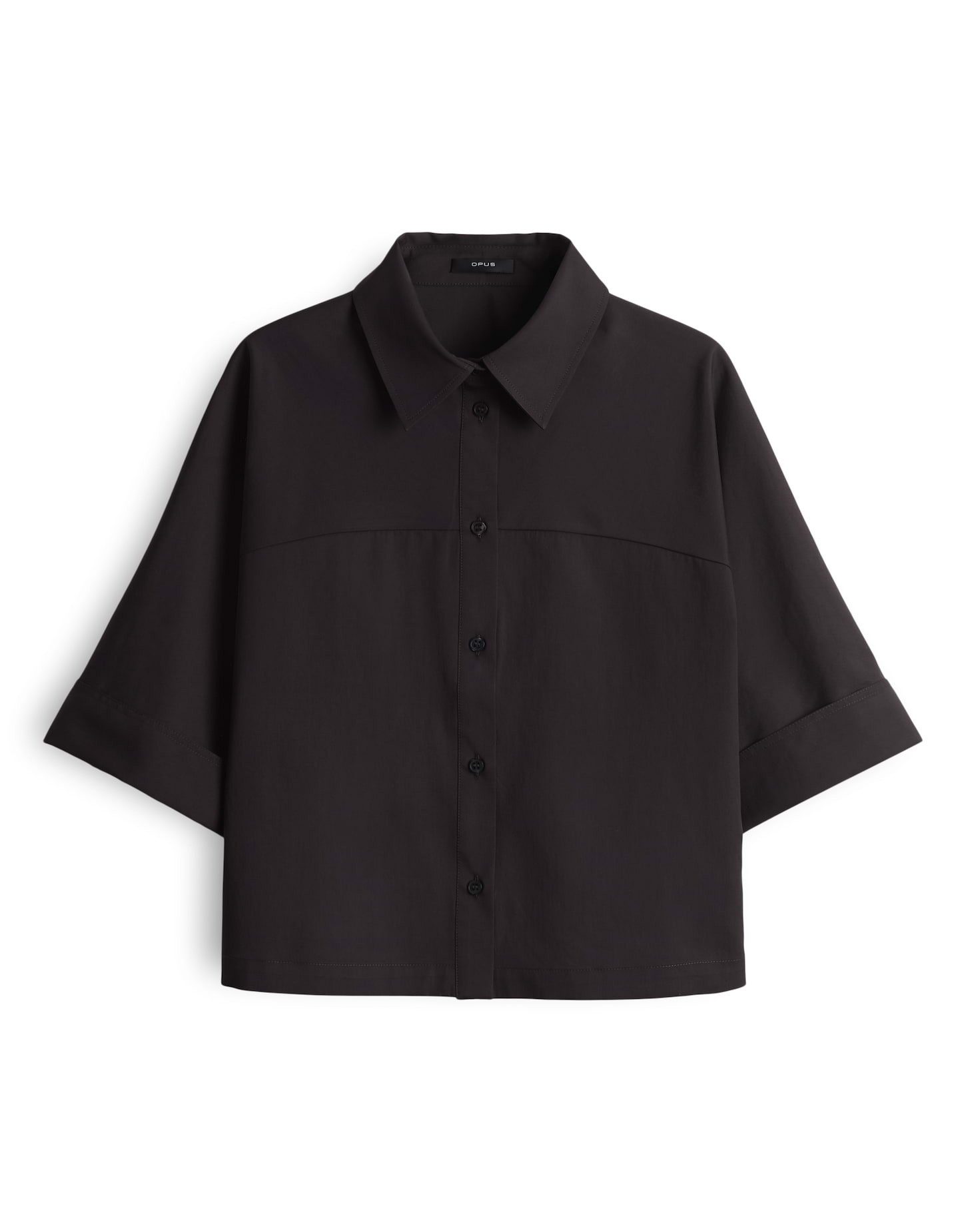 OPUS Kurzarmbluse FREPPY im Overshirt Stil günstig online kaufen
