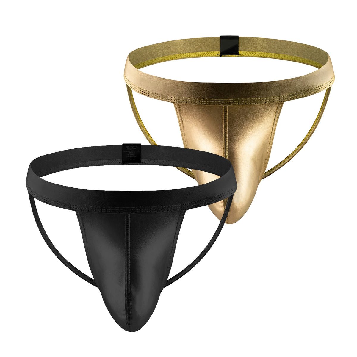 Lau-Fashion Slip-Ouvert Wetlook Slip Boxershorts Transparent String Tanga M günstig online kaufen