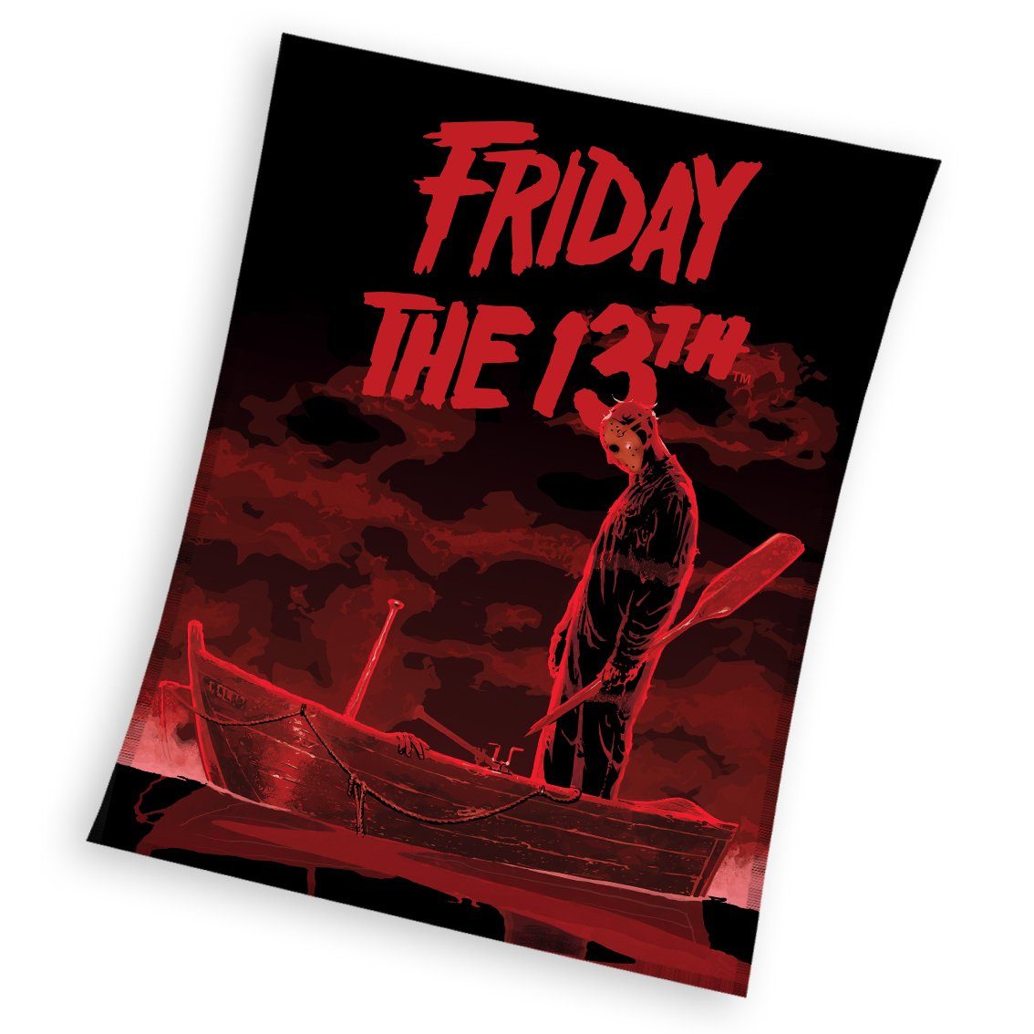 Wohndecke Horror Scary Fleecedecke Kuscheldecke 150 x 200 cm, Carbotex