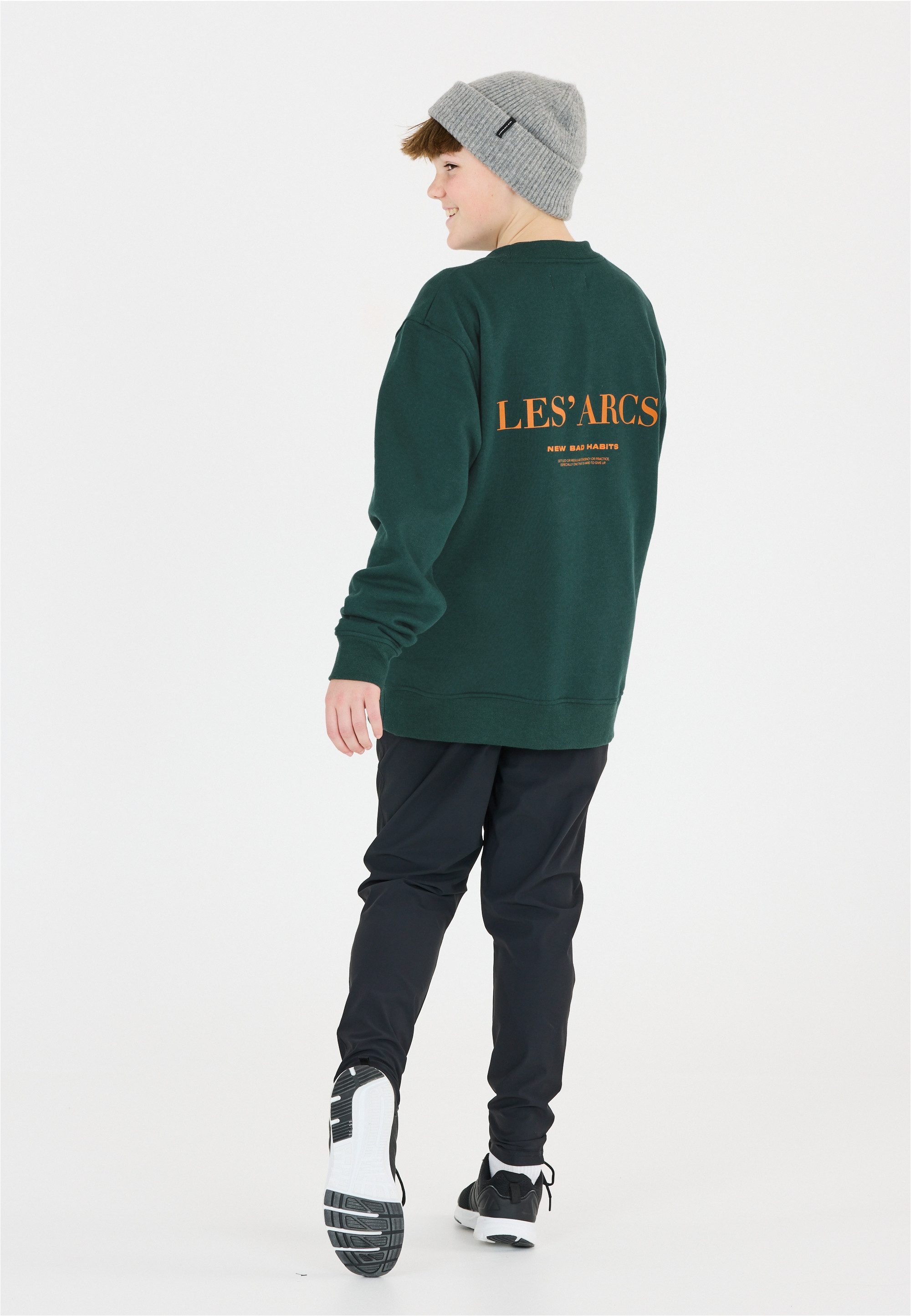 Les'Arcs Sweatshirt Deasach mit stylischem Print und bequemer Passform