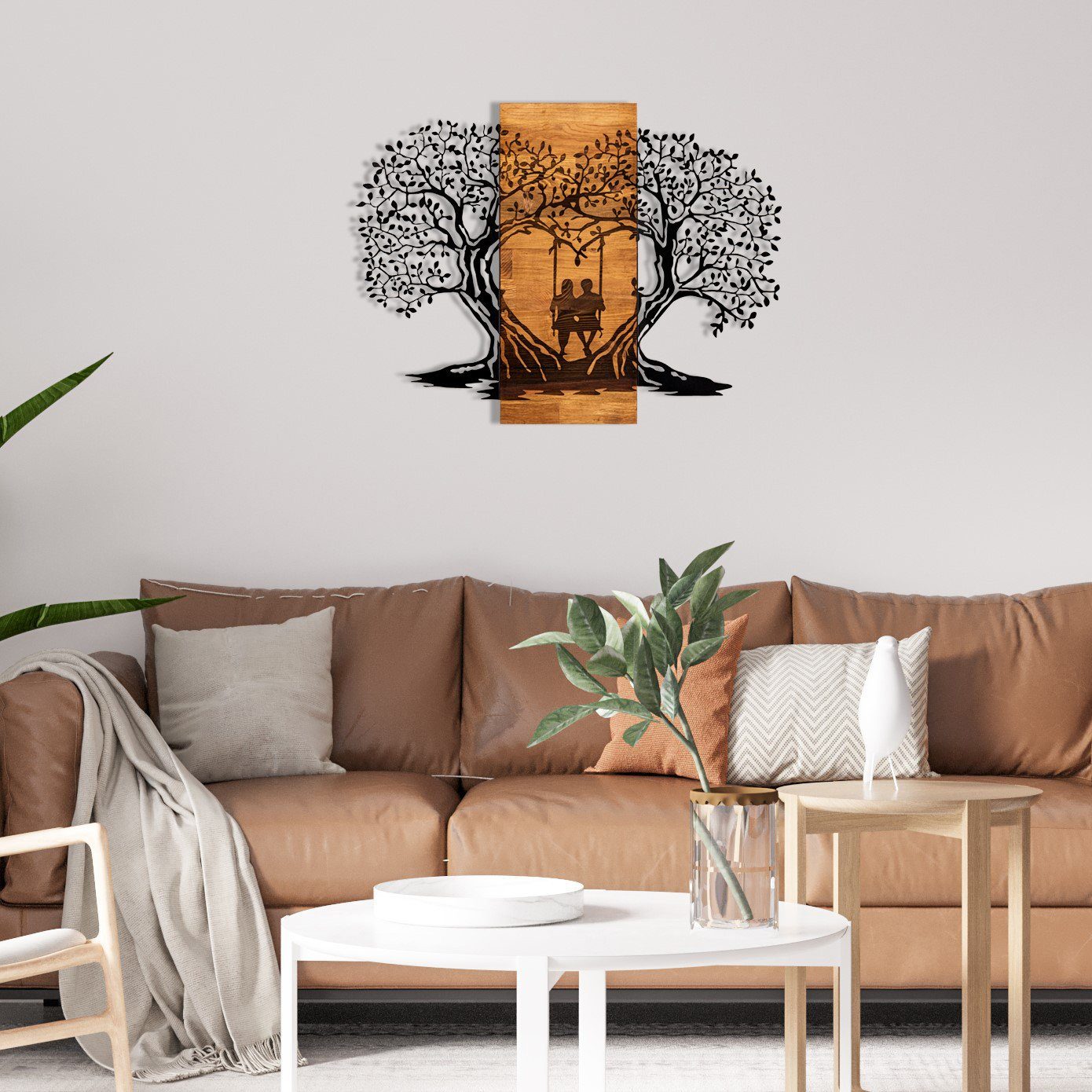 Wallity Wanddekoobjekt 100% METAL (Thickness: 1,2 mm), 76 x 58 cm Z1783 (1 St)