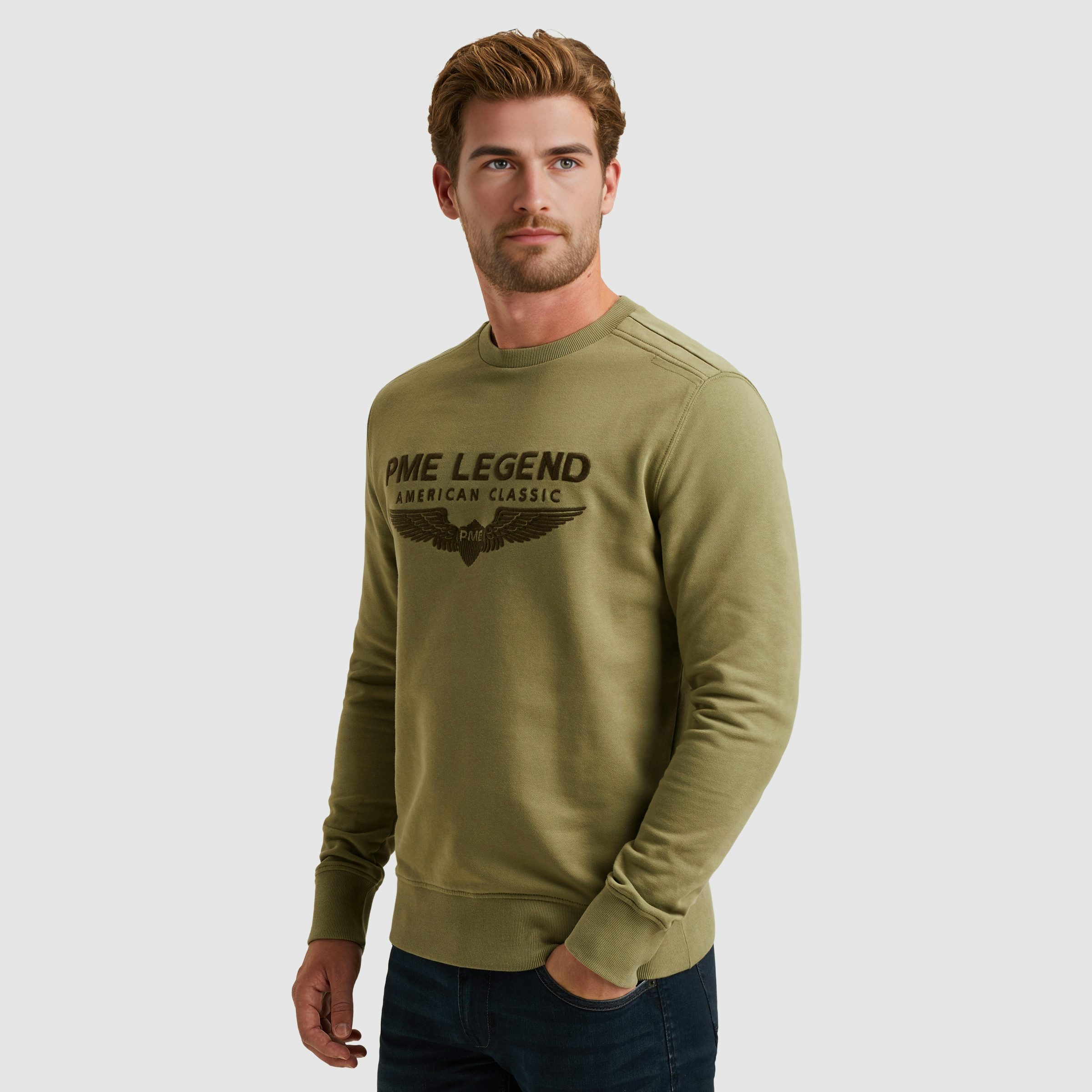 PME LEGEND Sweatshirt Crewneck soft terry günstig online kaufen