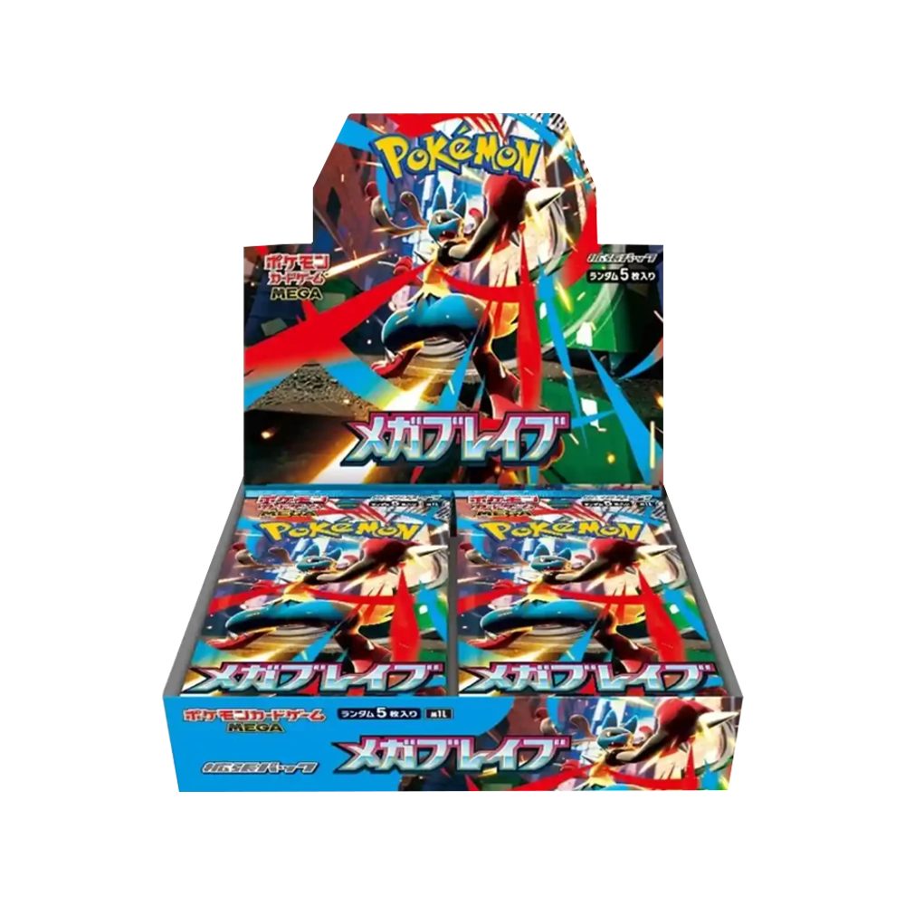 The Pokémon Company Sammelkarte Pokemon Mega Brave Booster Display M1L Japanisch