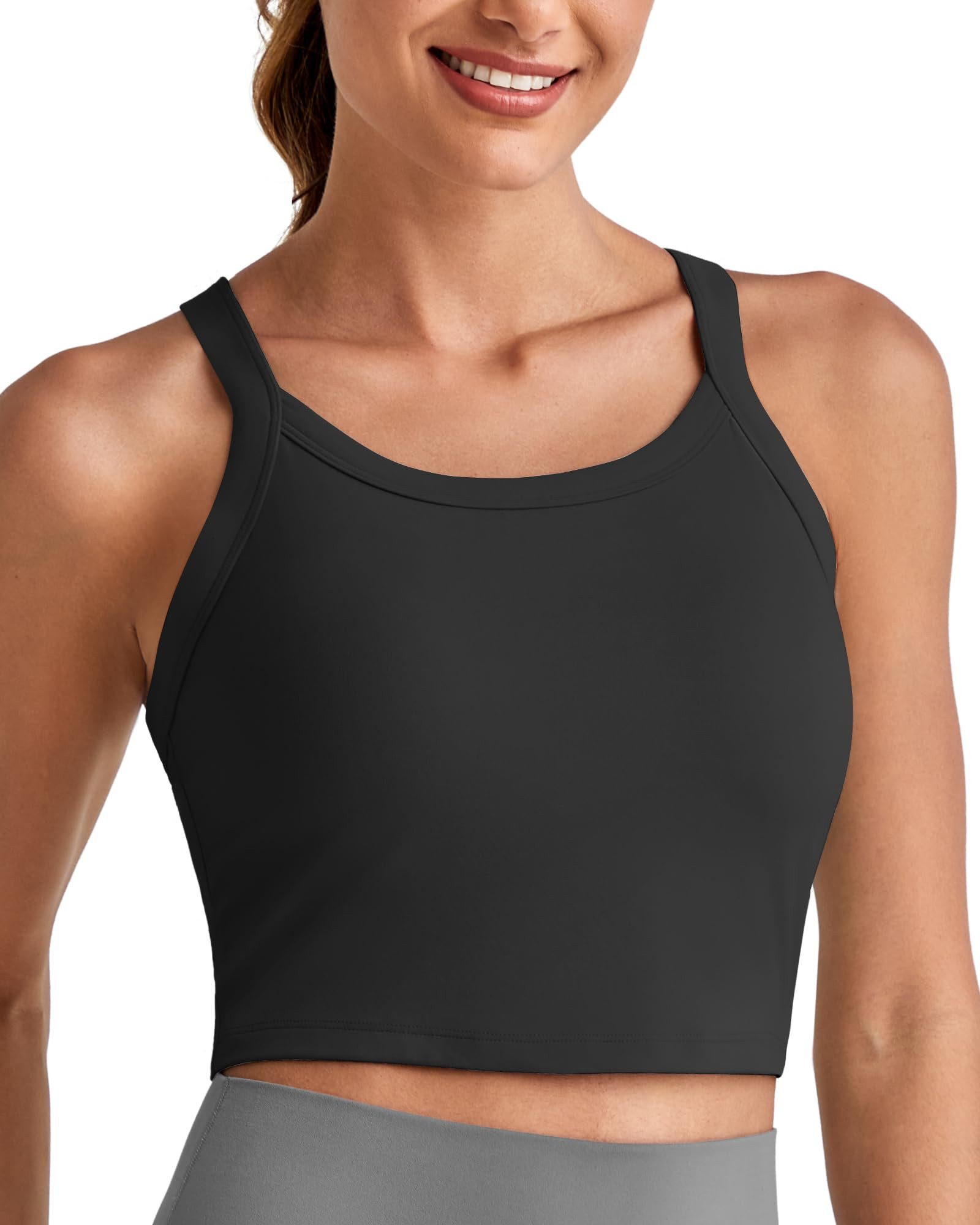 G4Free Tanktop G4Free Damen Sport BH Brüste Fitness Yoga BH Top Racerback-Y günstig online kaufen
