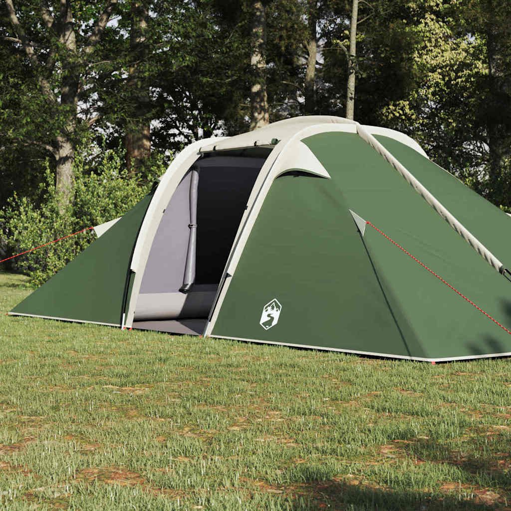 vidaXL Tunnelzelt Tunnelzelt mit Dach mit Speicher Grün 510 x 240 x 156 cm Taft, (1 tlg)