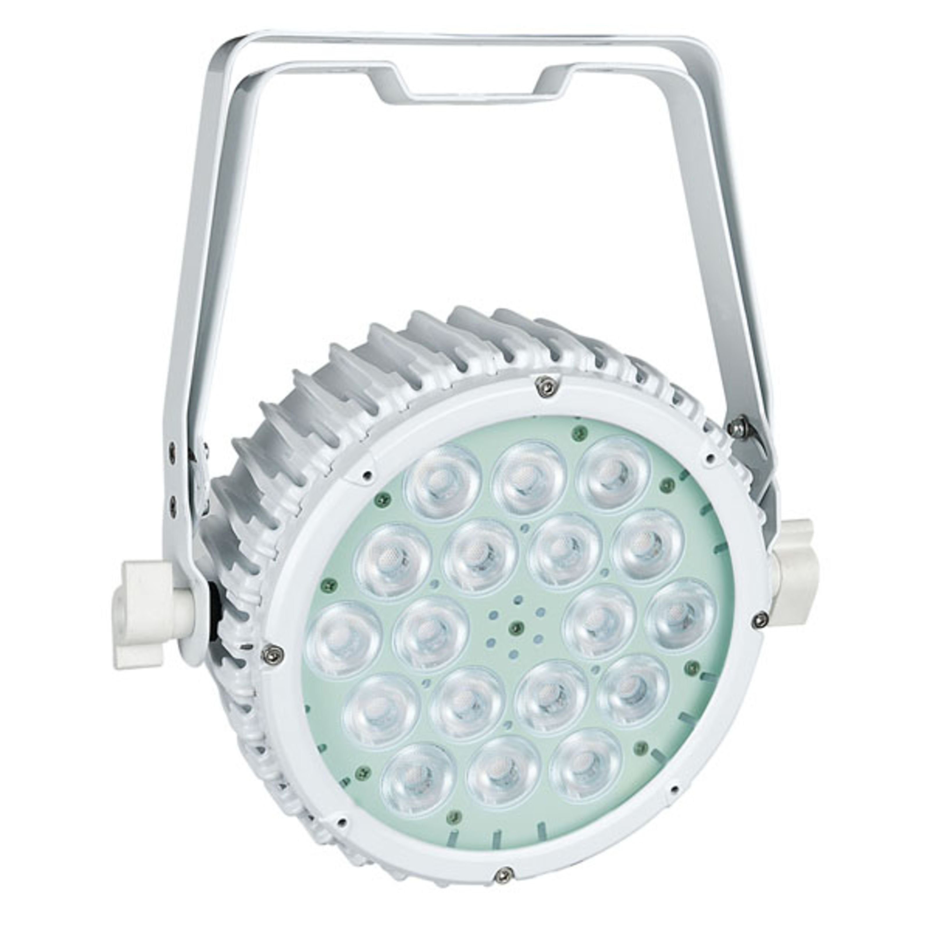 Discolicht, MKII 3W LED 18 Scheinwerfer LED RGB-in-1 x White LED - Show PAR 18 Compact Par tec