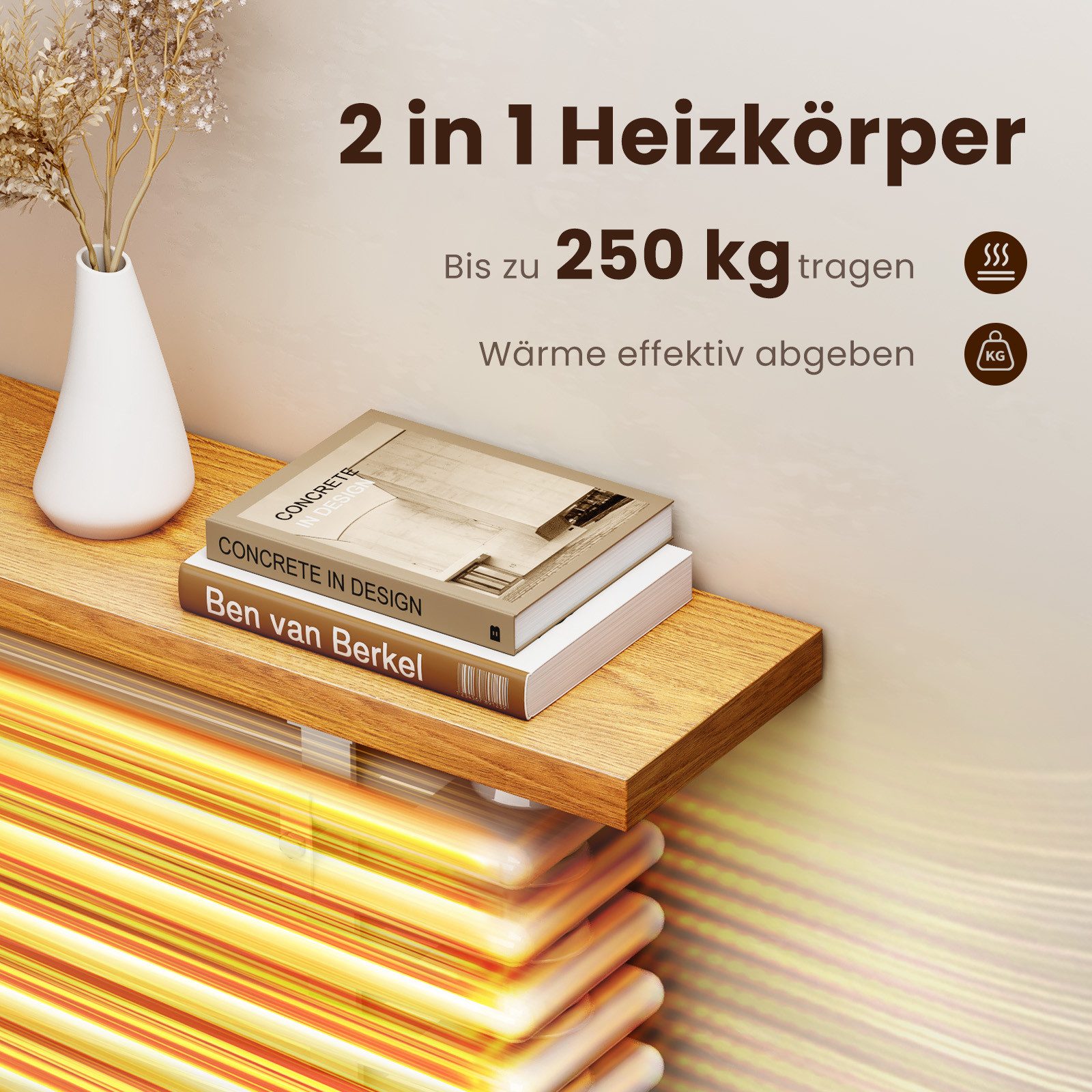 EMKE Heizkörper 3 in 1 Design günstig online kaufen