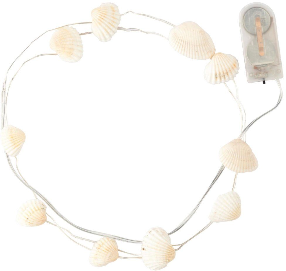 Schneider LED-Lichterkette LED-Lichterkette Natur Muscheln