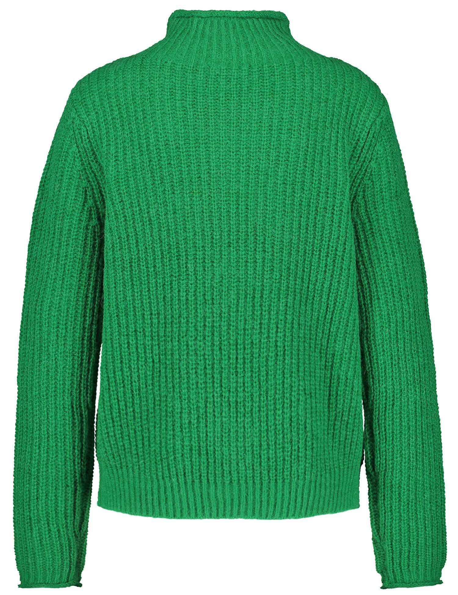 mit Green und Stehkragen Strickpullover Rundhalspullover GERRY WEBER Bright Zopfmuster