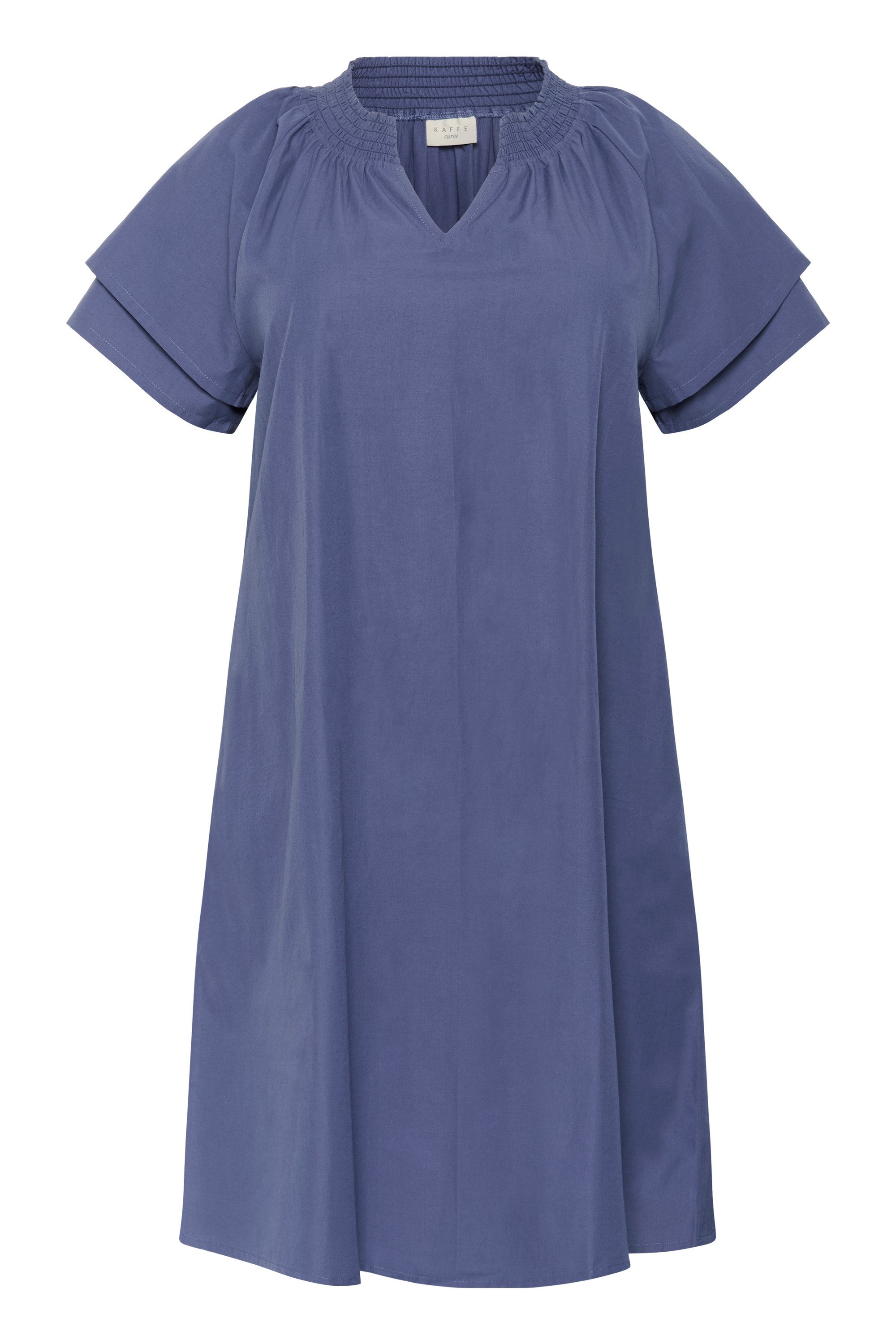 KAFFE Curve Blusenkleid Kleid KCirsa Große günstig online kaufen