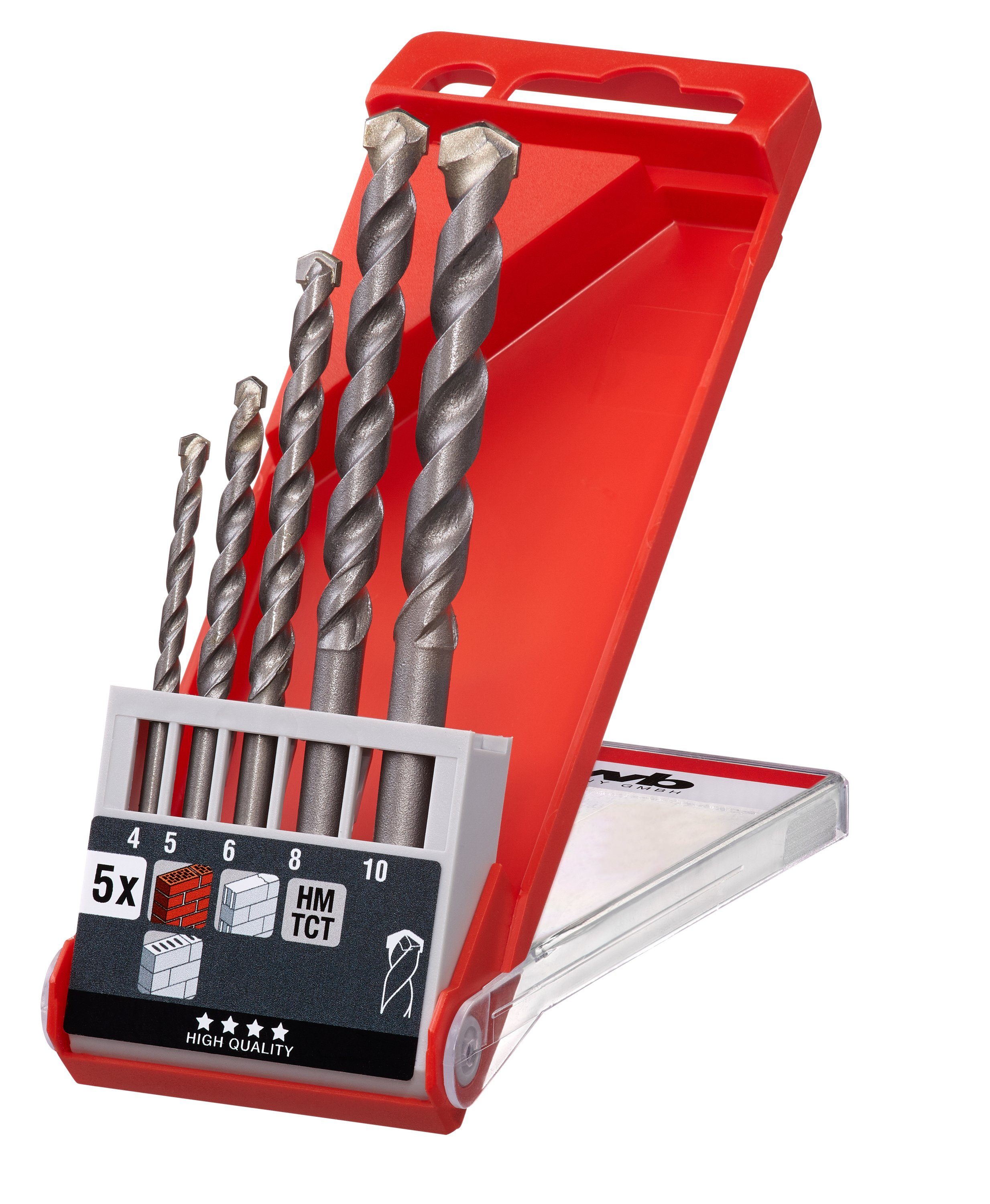 kwb Betonbohrer, (Packung, 5-tlg., Ø 4 günstig online kaufen