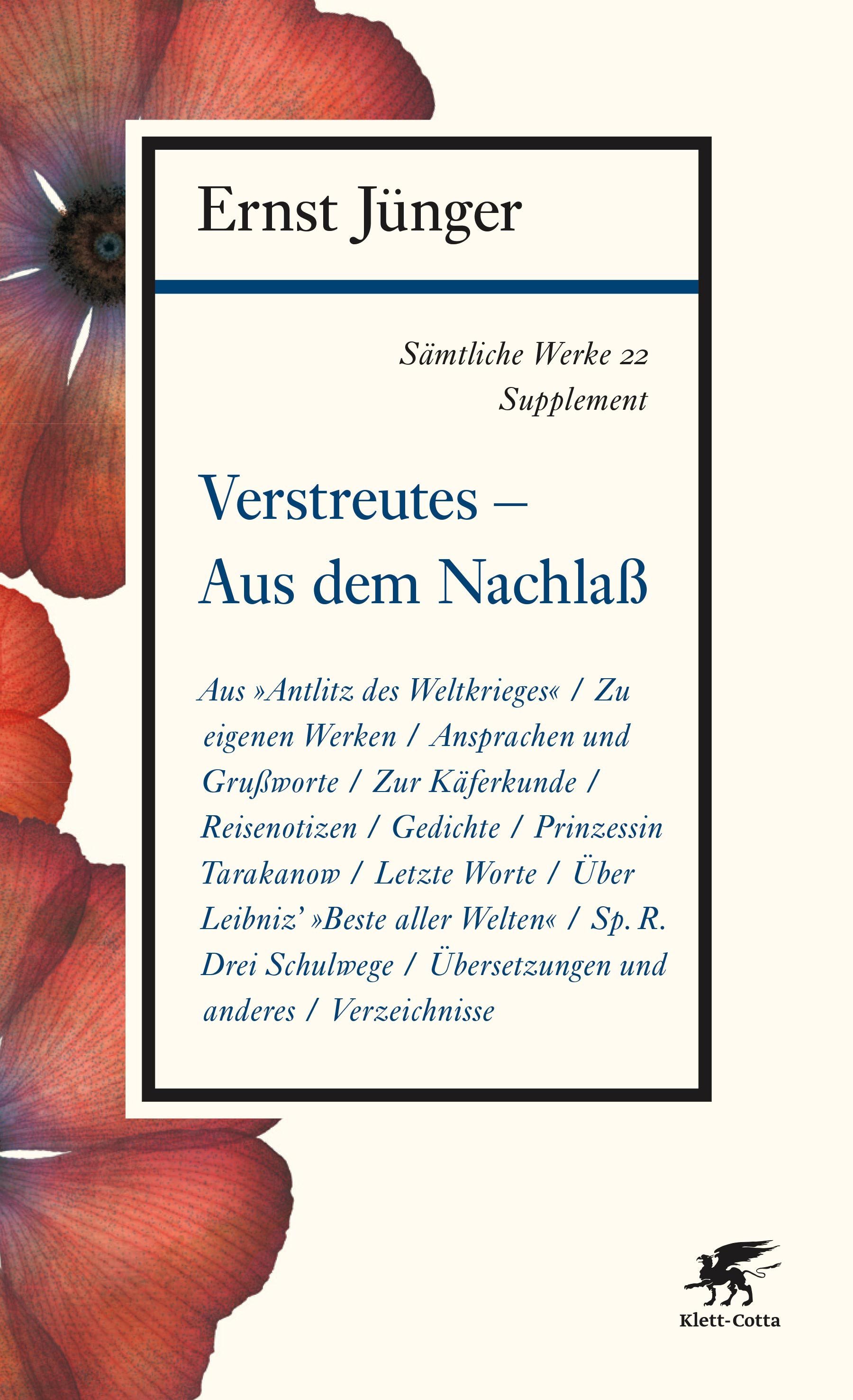 Klett-Cotta Verlag Tagebuch Sämtliche Werke - Band 22