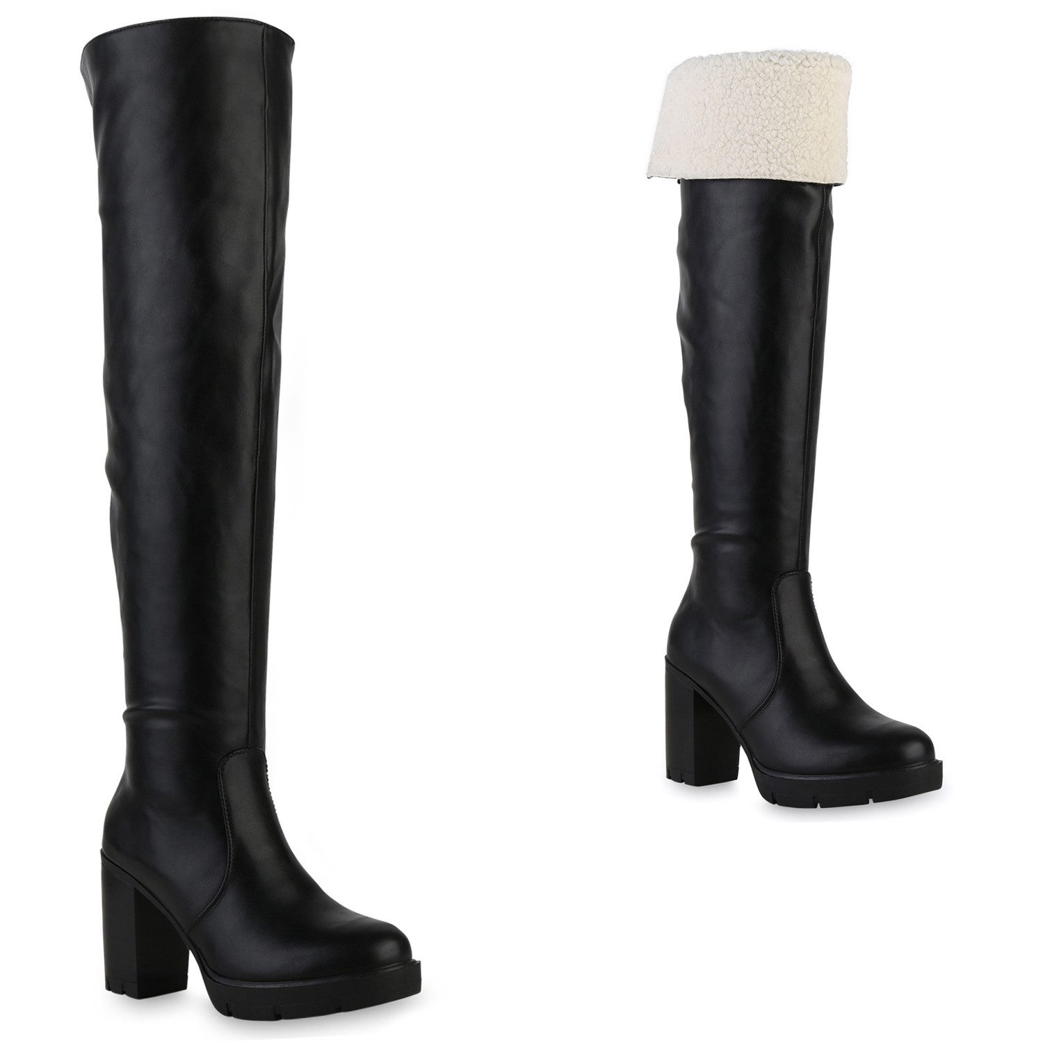VAN HILL 840838 Overkneestiefel Schuhe günstig online kaufen