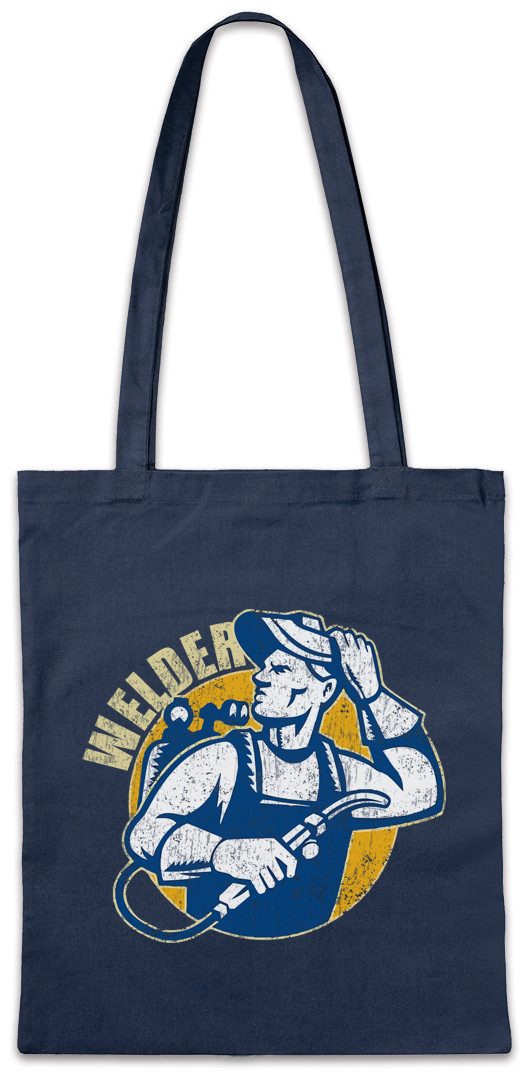 Urban Backwoods Beuteltasche Welder III Stofftasche Welding Schweißer Schweißer Schlosser Locksmith (1-tlg), Metallbau Schlosserei Schmied Metallarbeiter