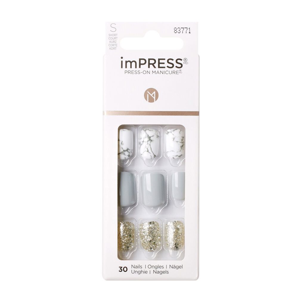 Kiss Kunstfingernägel imPRESS Nails - Knock Out