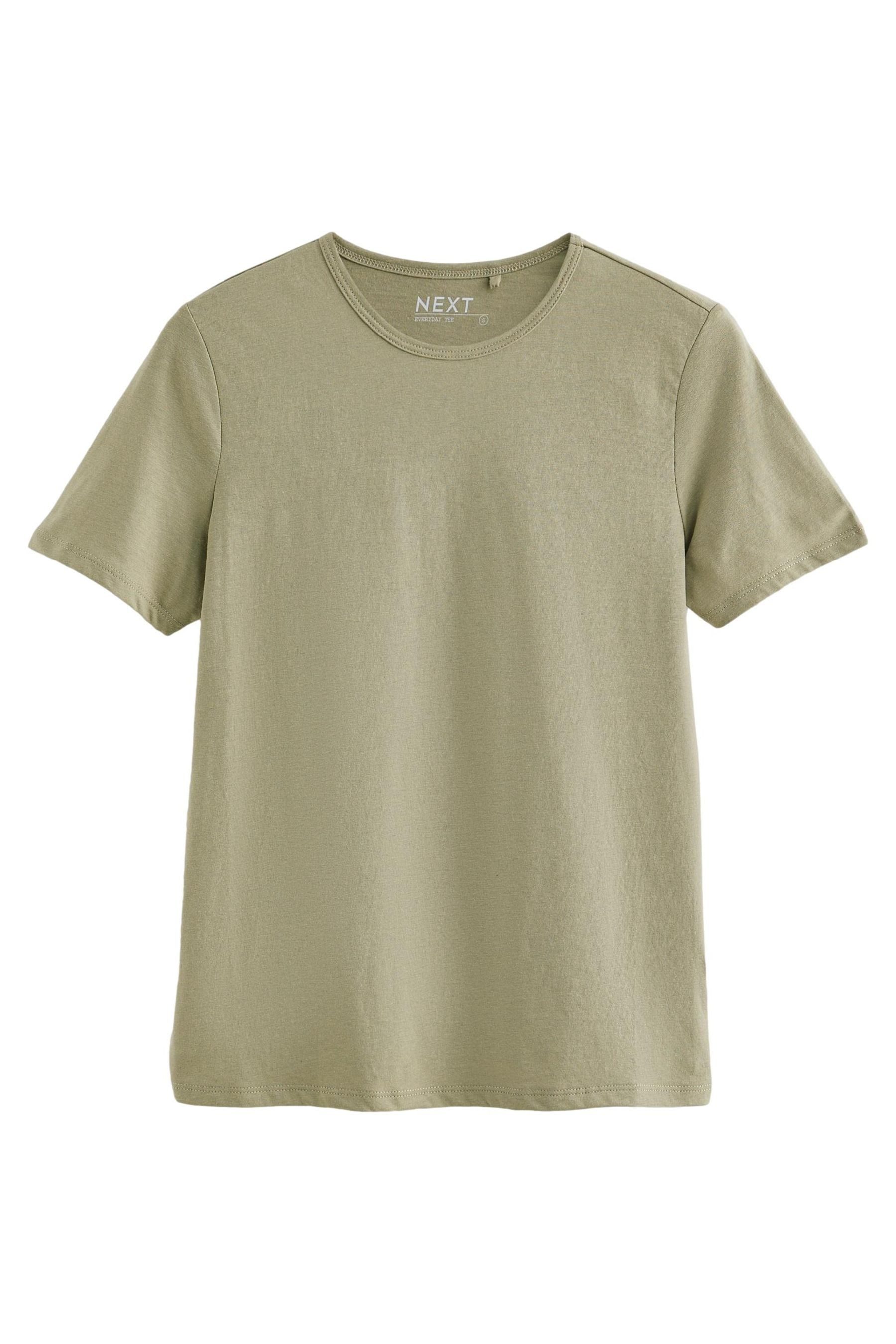 Next T-Shirt Everyday Kurzarm-T-Shirt mit Rundhalsausschnitt günstig online kaufen