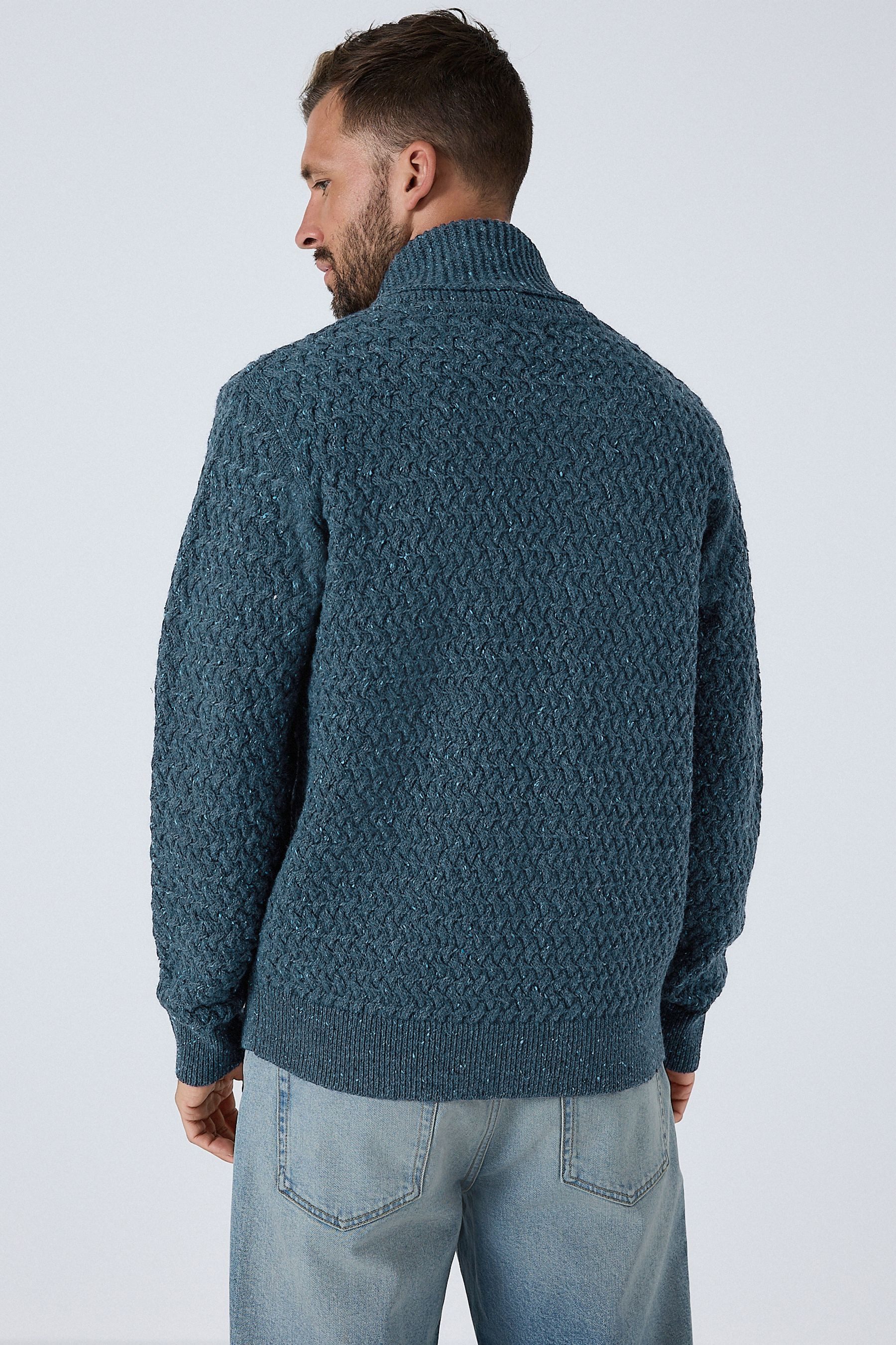 Next Strickjacke Regular Fit Strickjacke mit Reißverschluss (1-tlg) günstig online kaufen