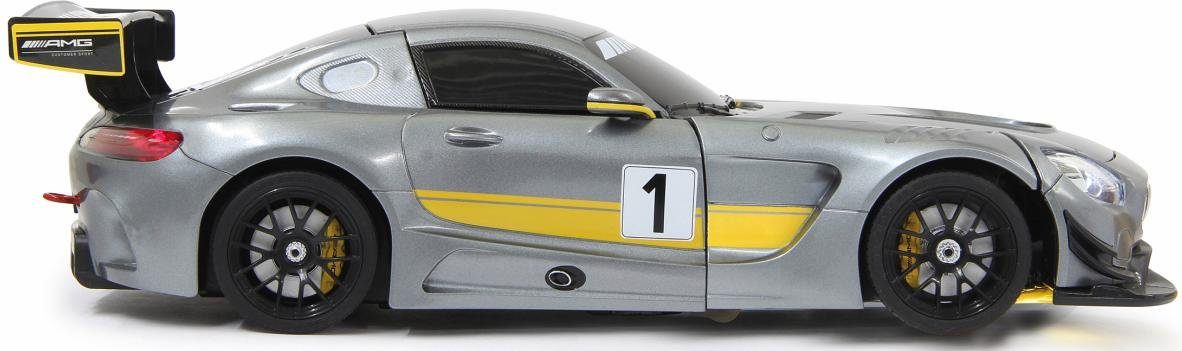 Jamara RC Car Mercedes AMG GT3 Transformable, 2-in-1 Robot and Car