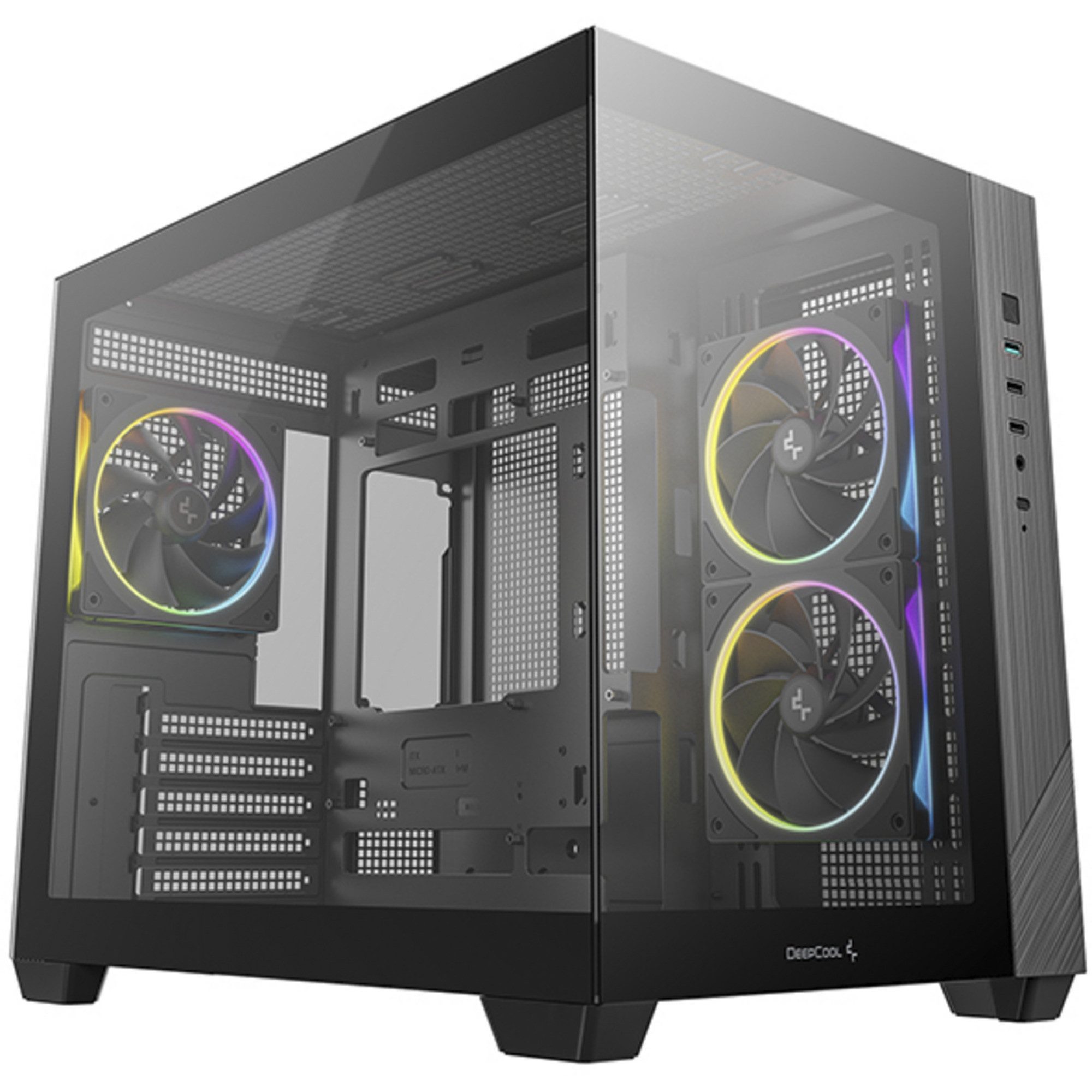DeepCool PC-Gehäuse DeepCool CG330 3F, Tower-Gehäuse