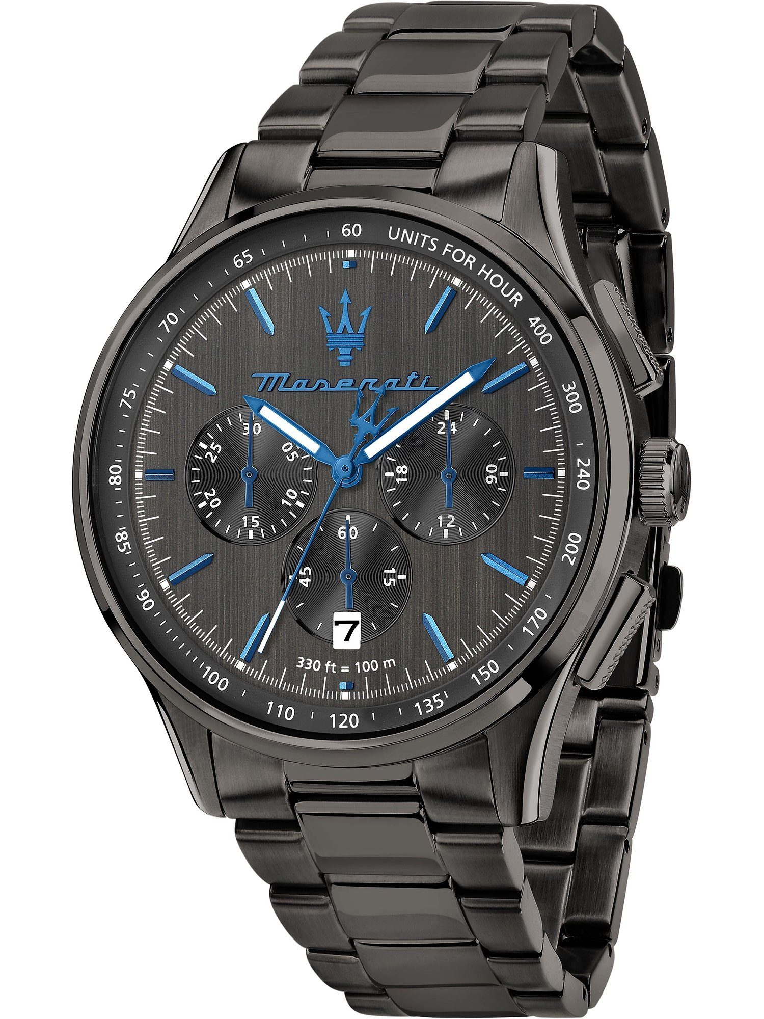 MASERATI Chronograph Maserati Herren-Uhren Analog Quarz, Klassikuhr