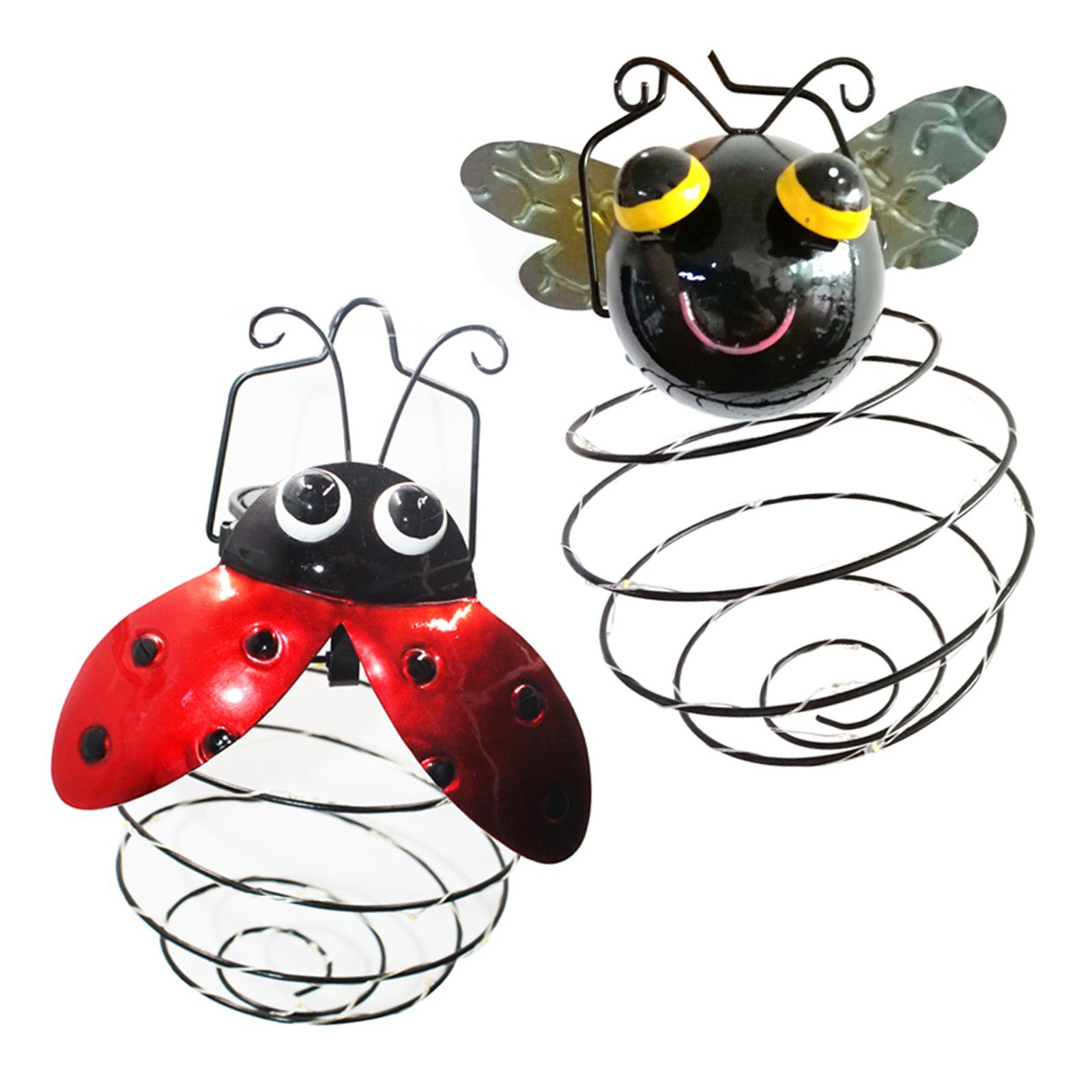 HTI-Living LED Solarleuchte Solarlicht Set Biene / Marienkäfer Soley, LED, günstig online kaufen