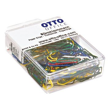 Otto Office Büroklammer, 26 mm, farbig lackiert, spitz