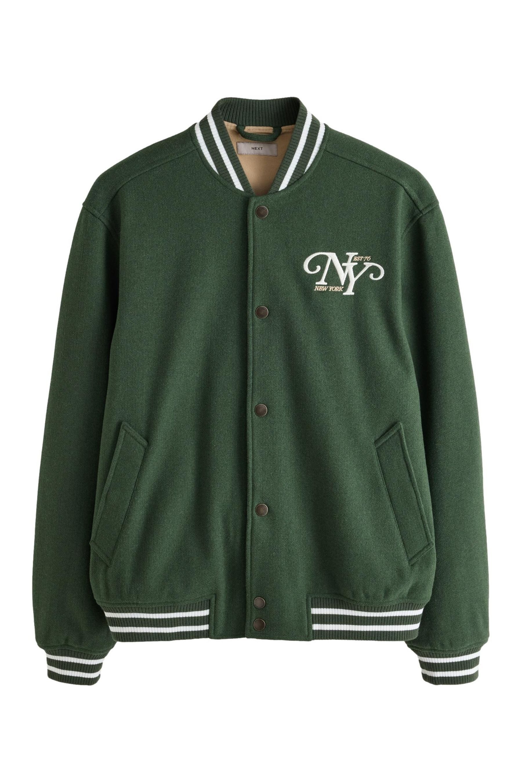 Next Collegejacke Varsity-Jacke mit Wollanteil (1-St)