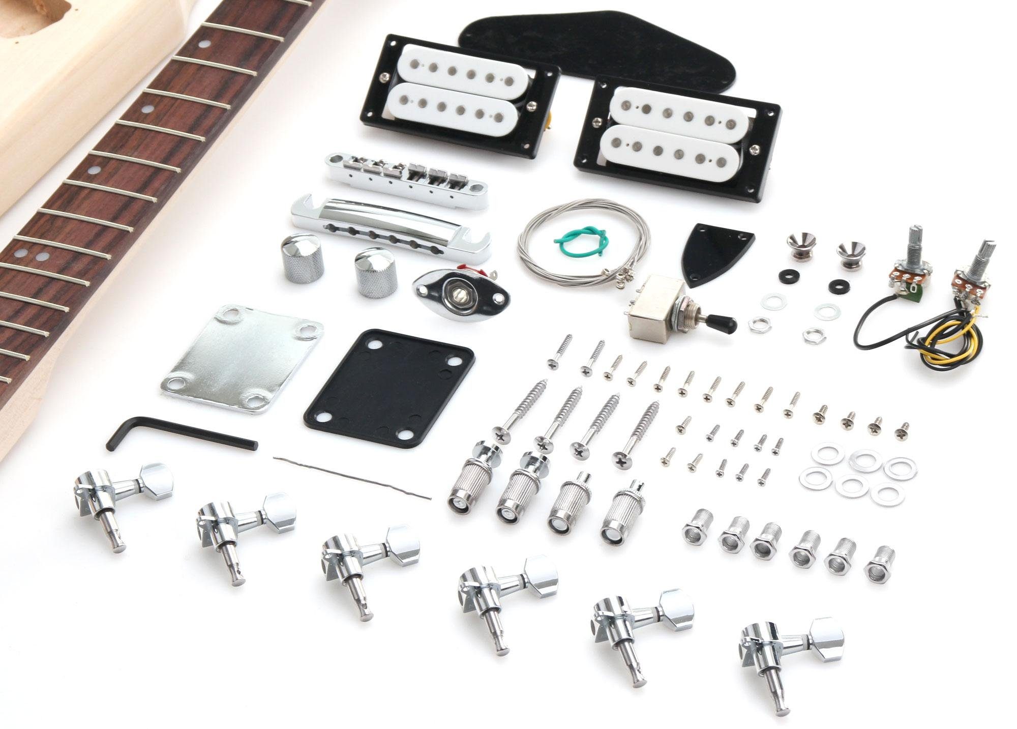 Rocktile E-Gitarre Rocktile E-Gitarren Bausatz RR-Style, RR-Style, Kompletter Bausatz