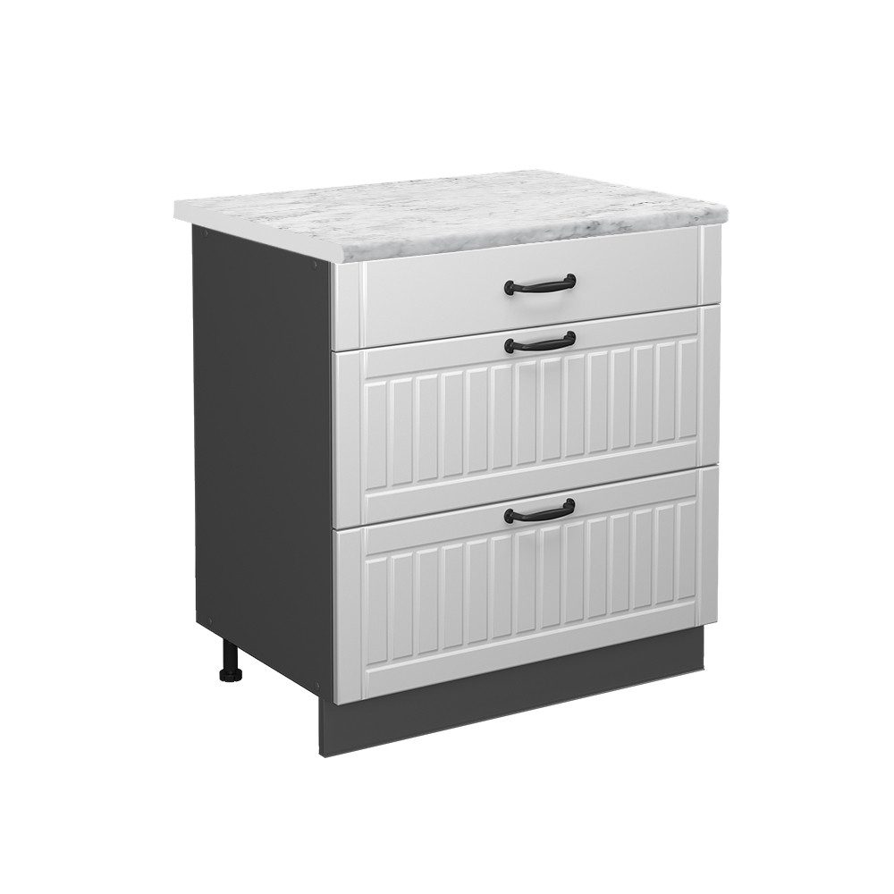 Vicco Unterschrank R-Line, Bordeaux Hochglanz/Anthrazit, 60 günstig online kaufen