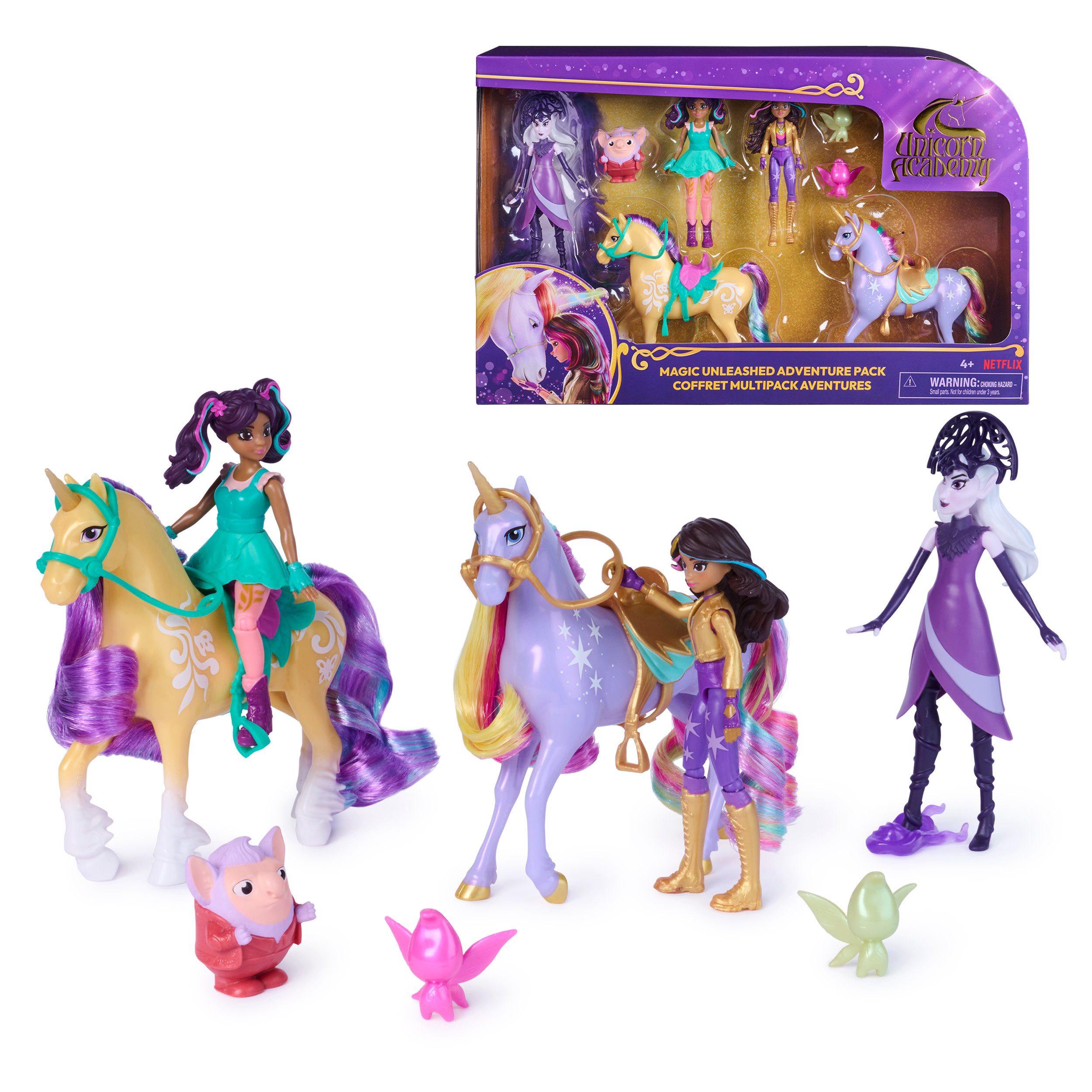 Spin Master Anziehpuppe Unicorn Academy - Abenteuer-Set