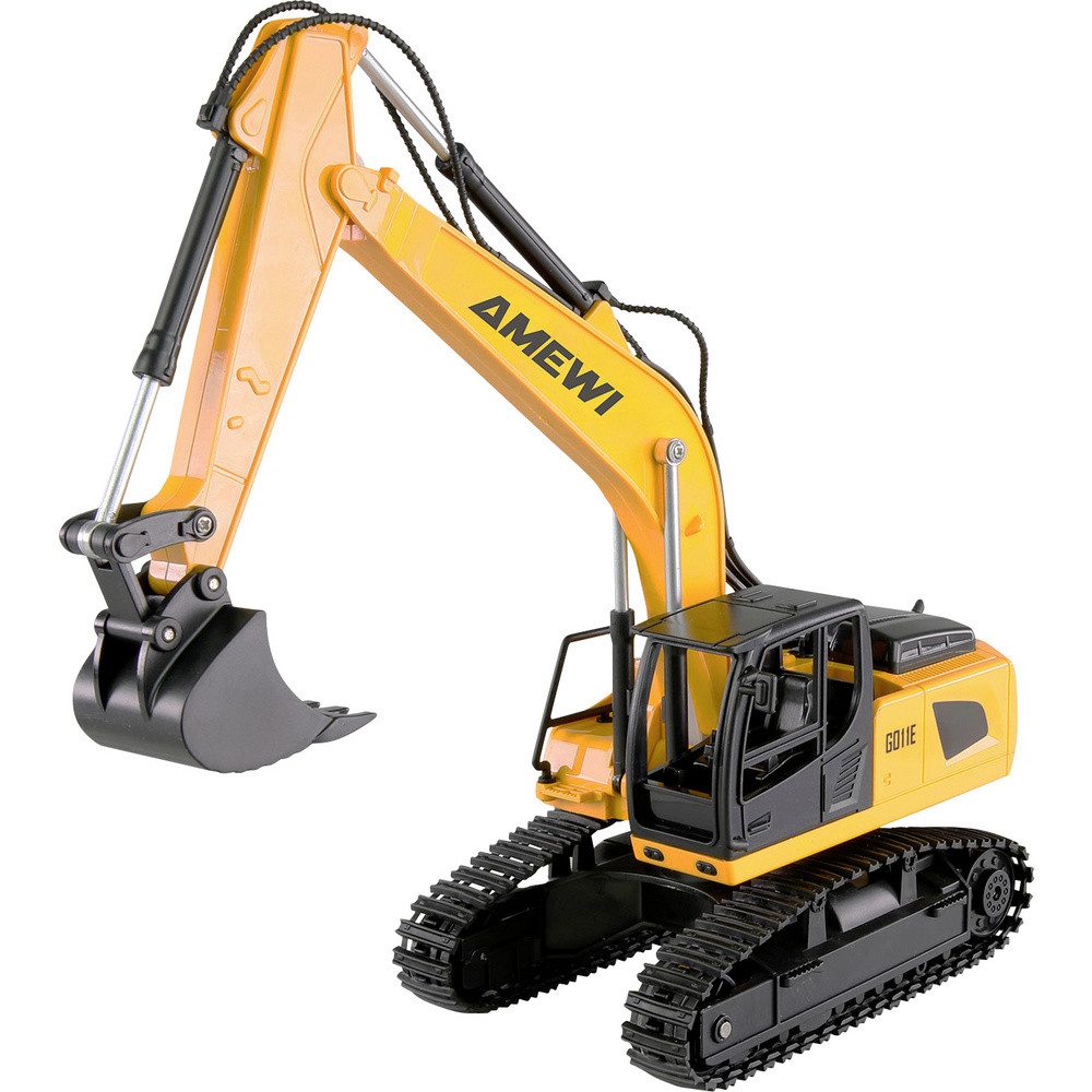 RC-Traktor Amewi 1:24 Baufahrzeug Baufahrzeug mit Lichteffekt