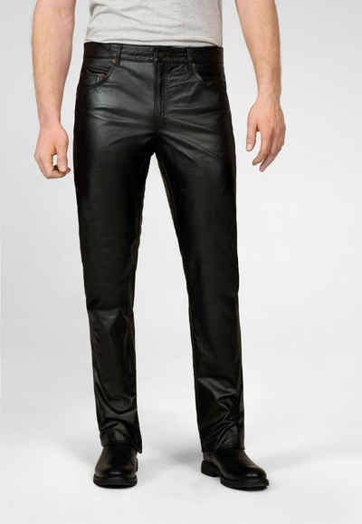 RICANO Lederhose Jeans 01 Hochwertiges Büffel-Nappa-Leder