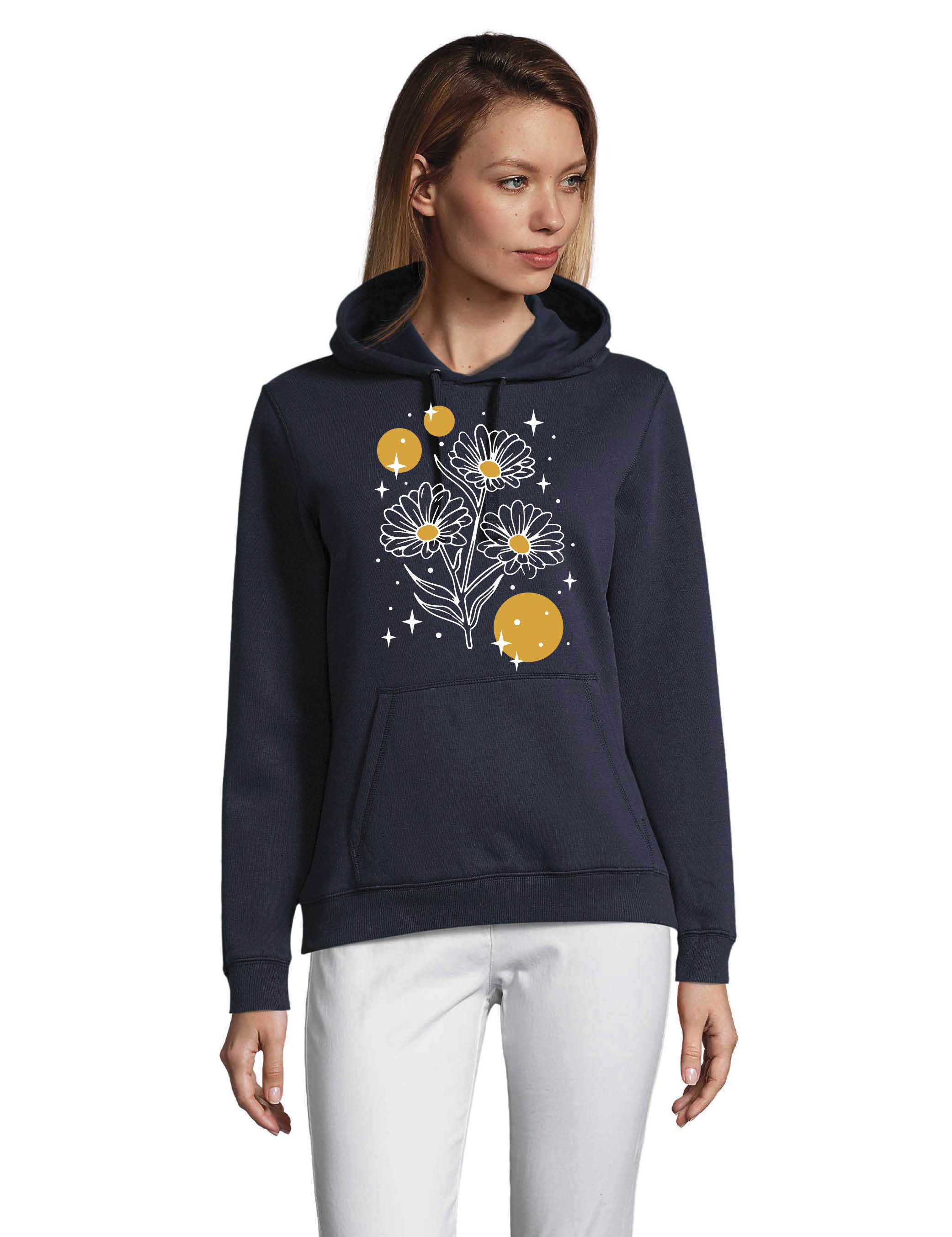 Youth Designz Kapuzenpullover Sparkling Flower Damen Hoodie Pullover mit fr günstig online kaufen