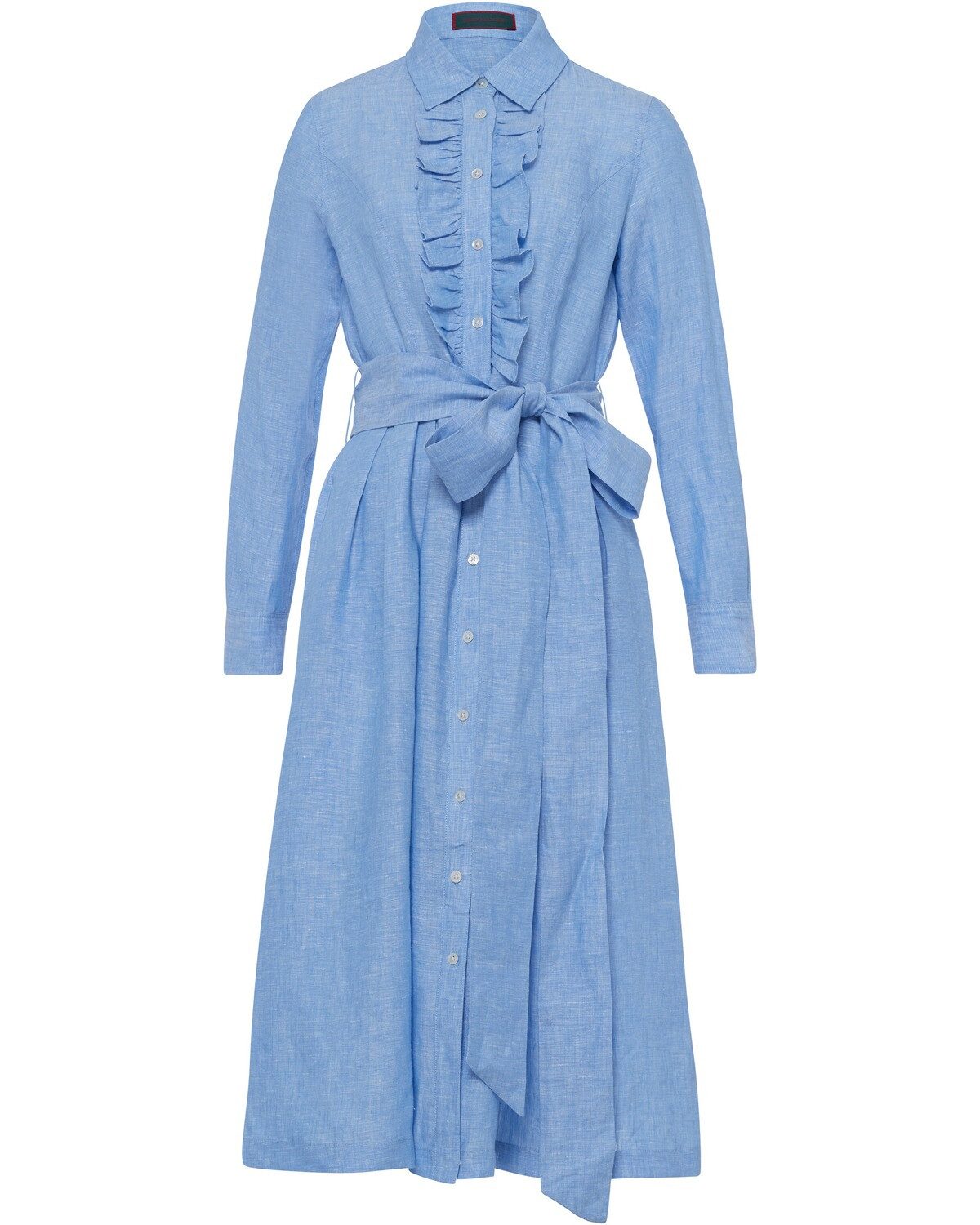 Reitmayer Trachtenkleid Leinenkleid mit Rüschenkante günstig online kaufen