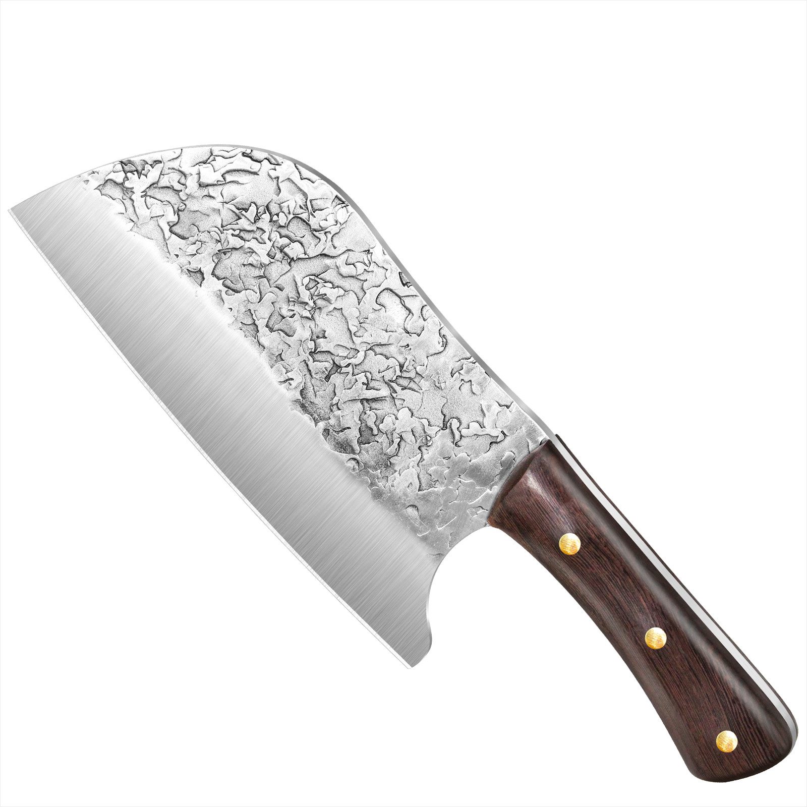 Kochmesser Hackmesser Serbisches Metzgermesser Handgeschmiedetes Küchenmesser