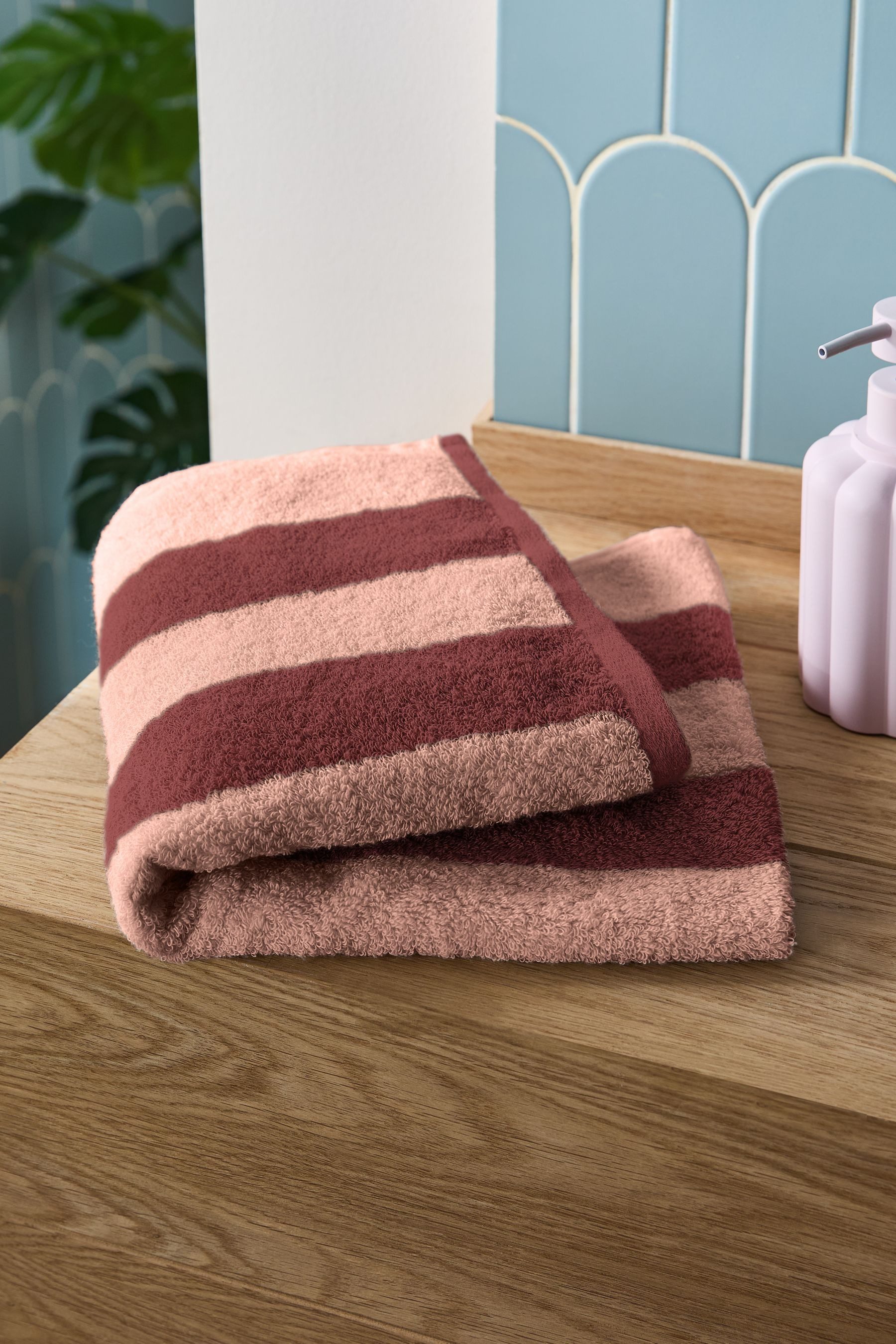 Next Handtuch Handtuch mit Blockstreifen, (1-St) günstig online kaufen