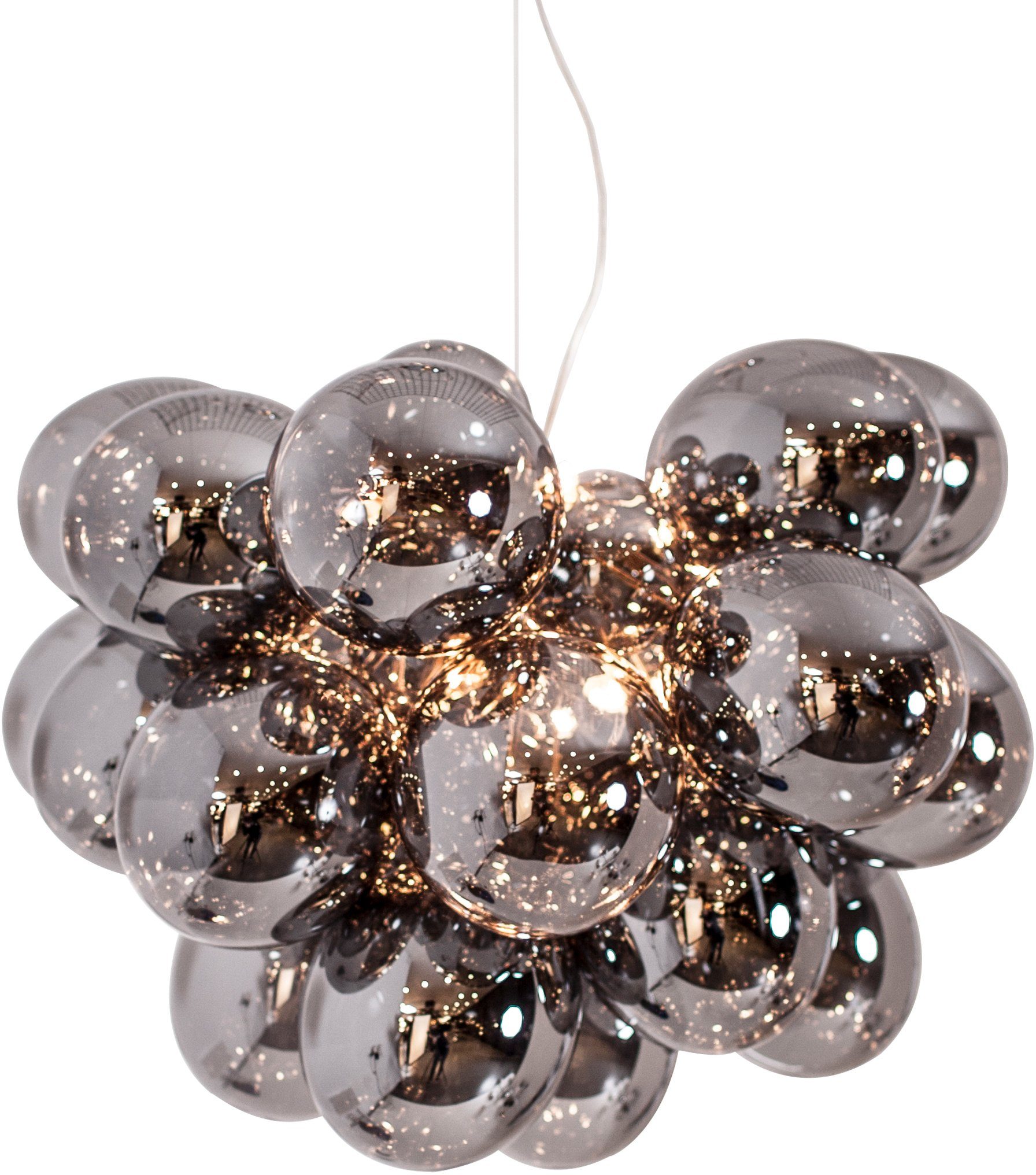 By Rydens Pendelleuchte Gross, ohne Leuchtmittel, Pendelleuchte mit Glas Blasen. Reduzierter Preis € 590,75. Unverbindliche Preisempfehlung € 875,00