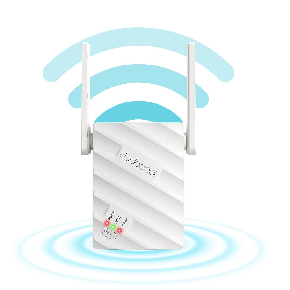 Daskoo WLAN Verstärker 1200Mbit/s 5GHz & 2.4GHz WLAN-Repeater WLAN-Router, WiFi Internet Verstärker