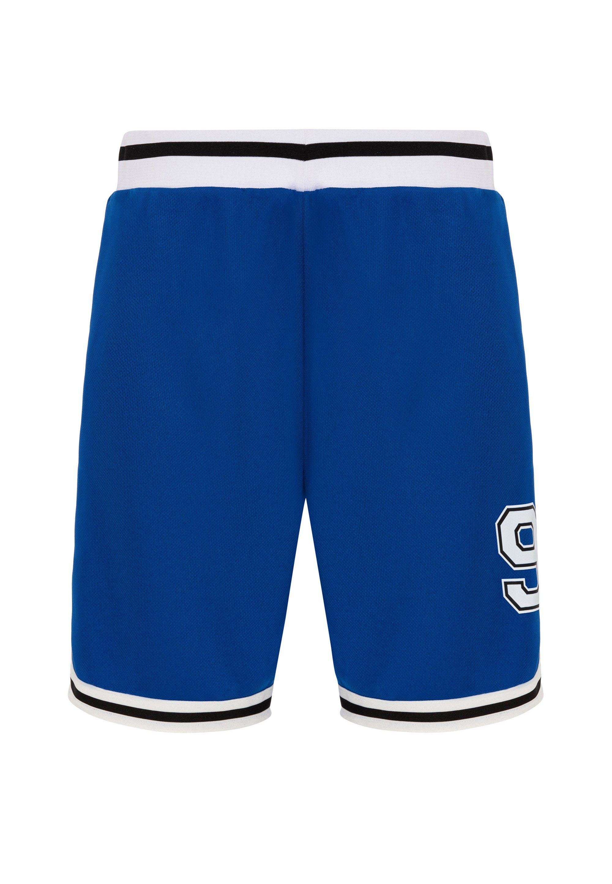 RedBridge blau-weiß lässigen Kontraststreifen mit Galeomaltande Shorts