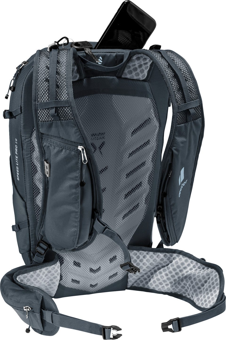 deuter Wanderrucksack SPEED LITE PRO 19, für schnelle Touren, mit Taschen an Schulterträgern und Hüftflossen