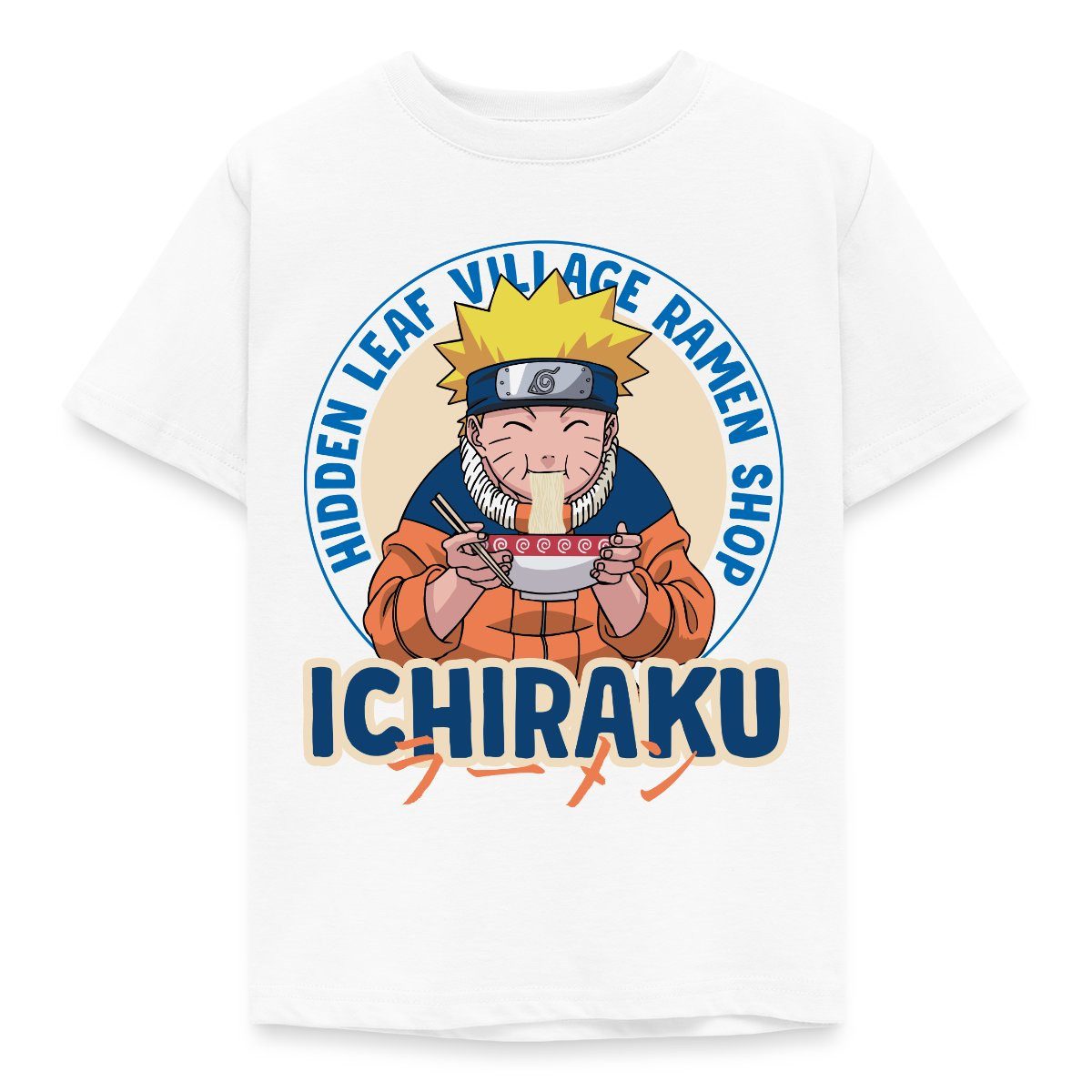 T-Shirt Naruto Ichiraku Hidden Leaf Village Ramen Shop Kinder T-Shirt